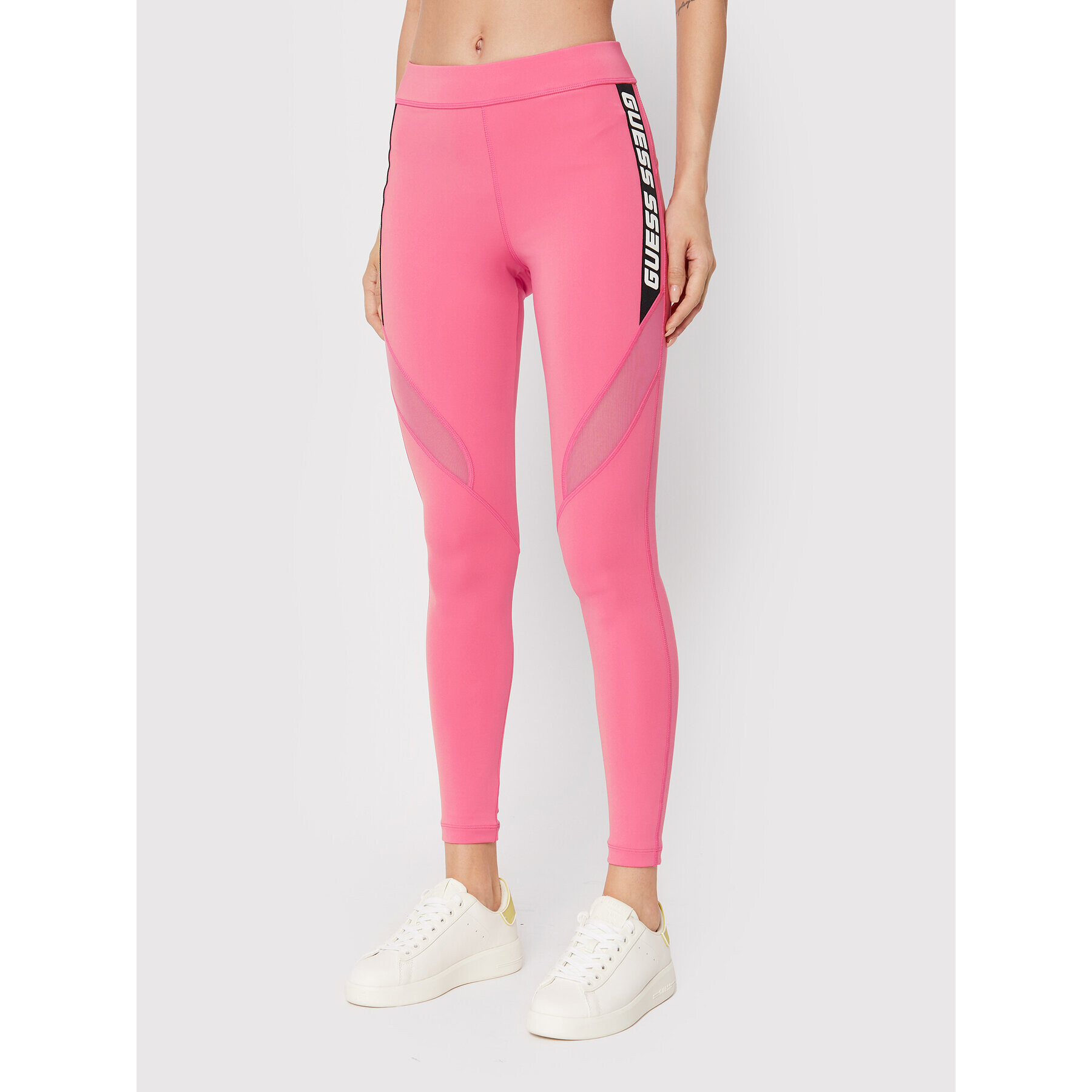 Guess Leggings V2YB17 MC03W Rózsaszín Slim Fit - Pepit.hu