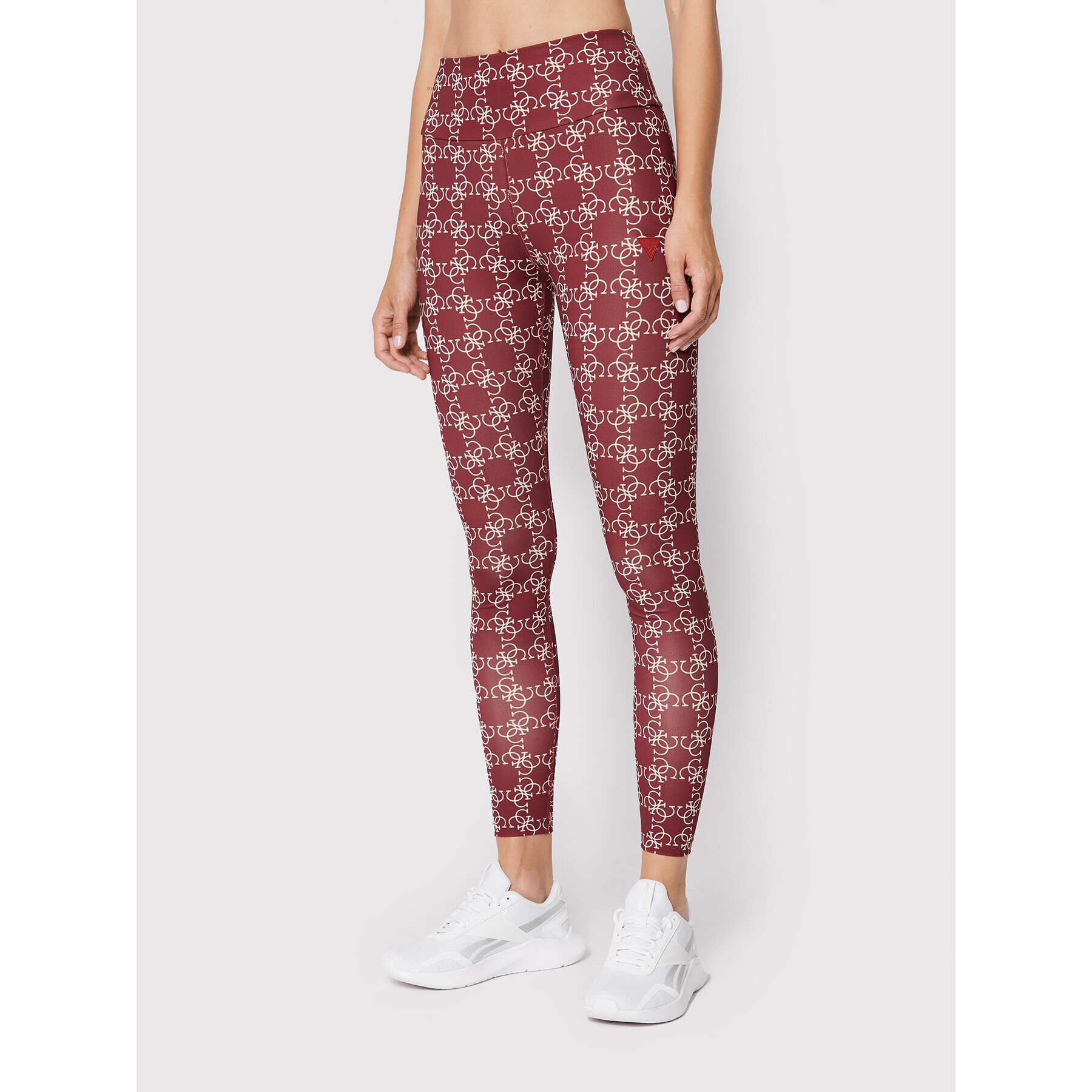 Guess Leggings V2YB21 MC03W Bordó Slim Fit - Pepit.hu