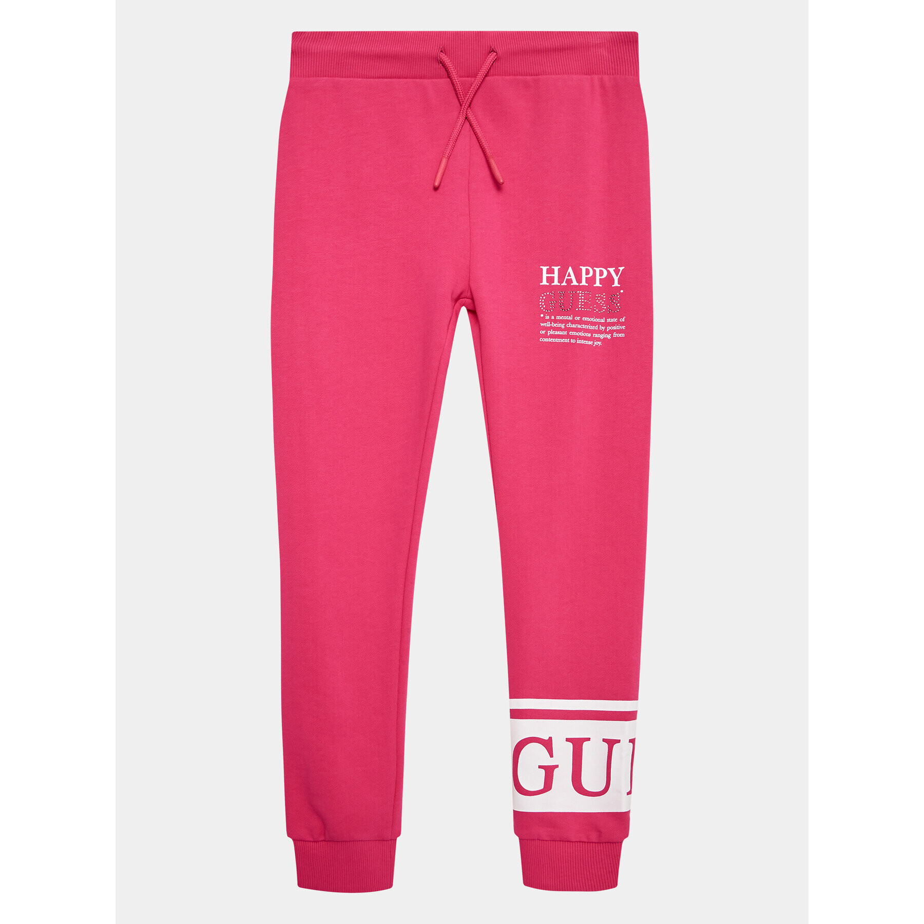 Guess Melegítő alsó J3YQ11 KA6R4 Rózsaszín Relaxed Fit - Pepit.hu