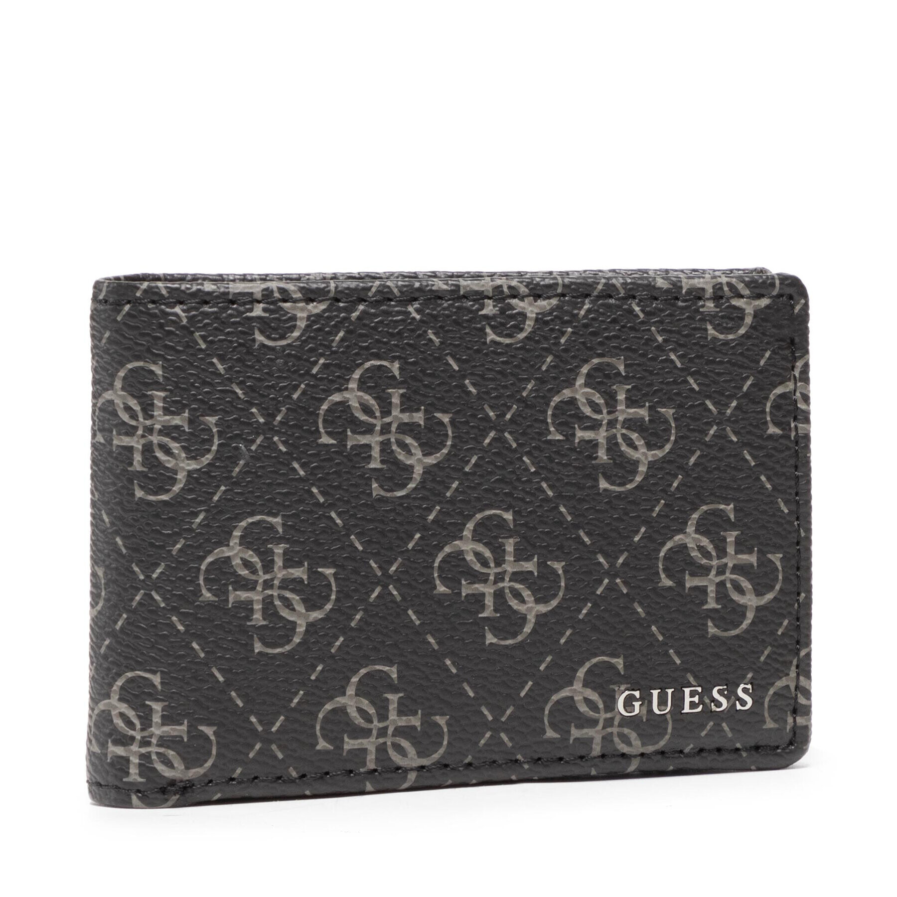 Guess Nagyméretű férfi pénztárca Vezzola 4 Card Case W Coin SMMONO LEA74 Fekete - Pepit.hu