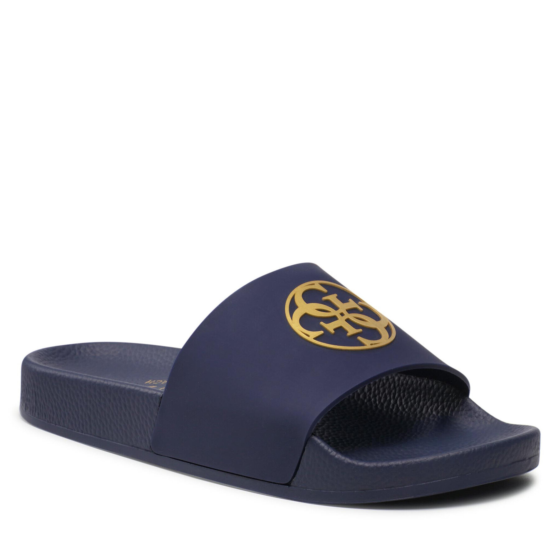 Guess Papucs 4G Logo Beach Slippers E2GZ01 BB00F Sötétkék - Pepit.hu