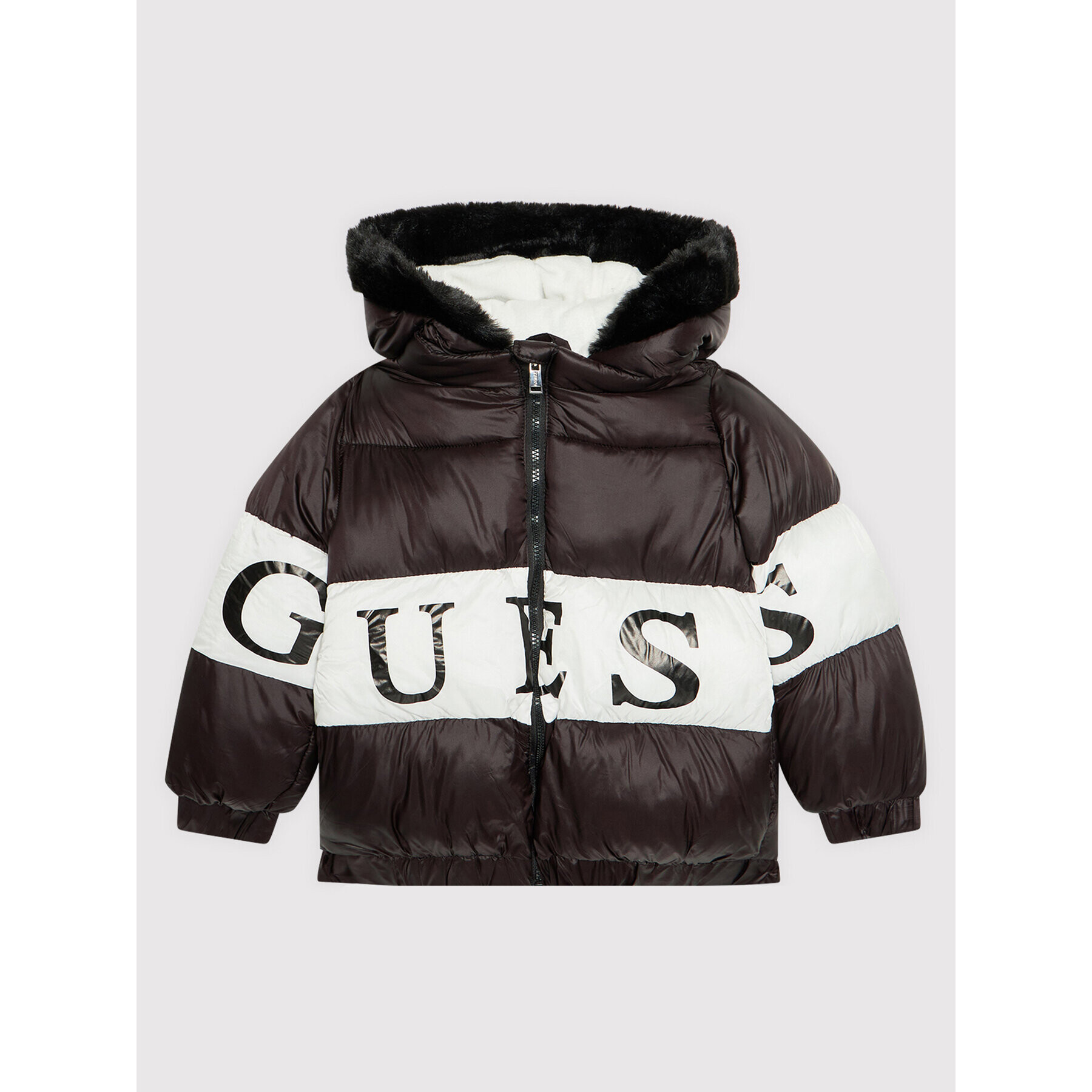 Guess Pehelykabát H1BT00 WE8Z0 Fekete Regular Fit - Pepit.hu