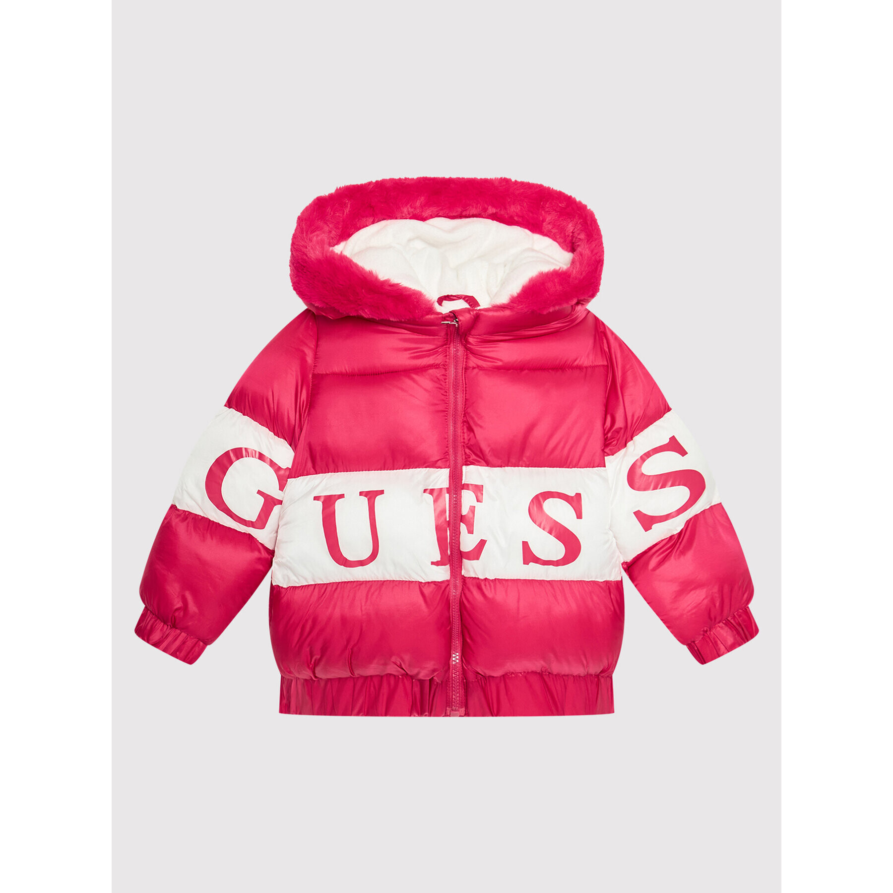 Guess Pehelykabát H1BT00 WE8Z0 Rózsaszín Regular Fit - Pepit.hu