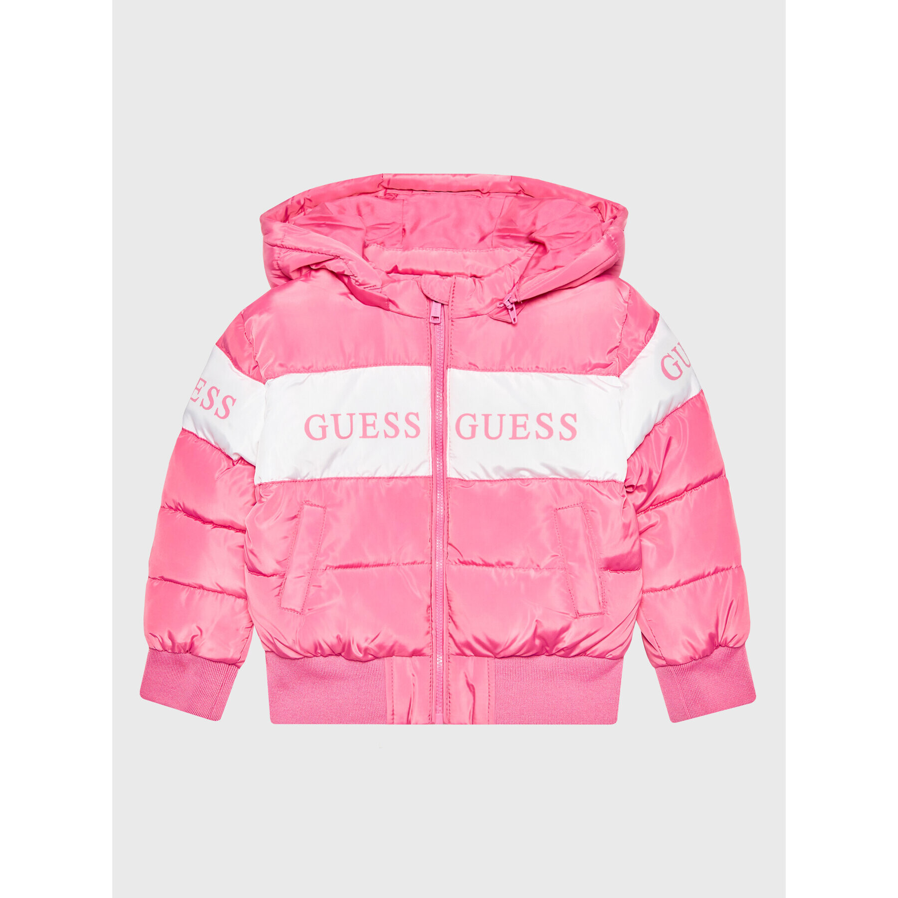 Guess Pehelykabát K2BL00 WB240 Rózsaszín Regular Fit - Pepit.hu