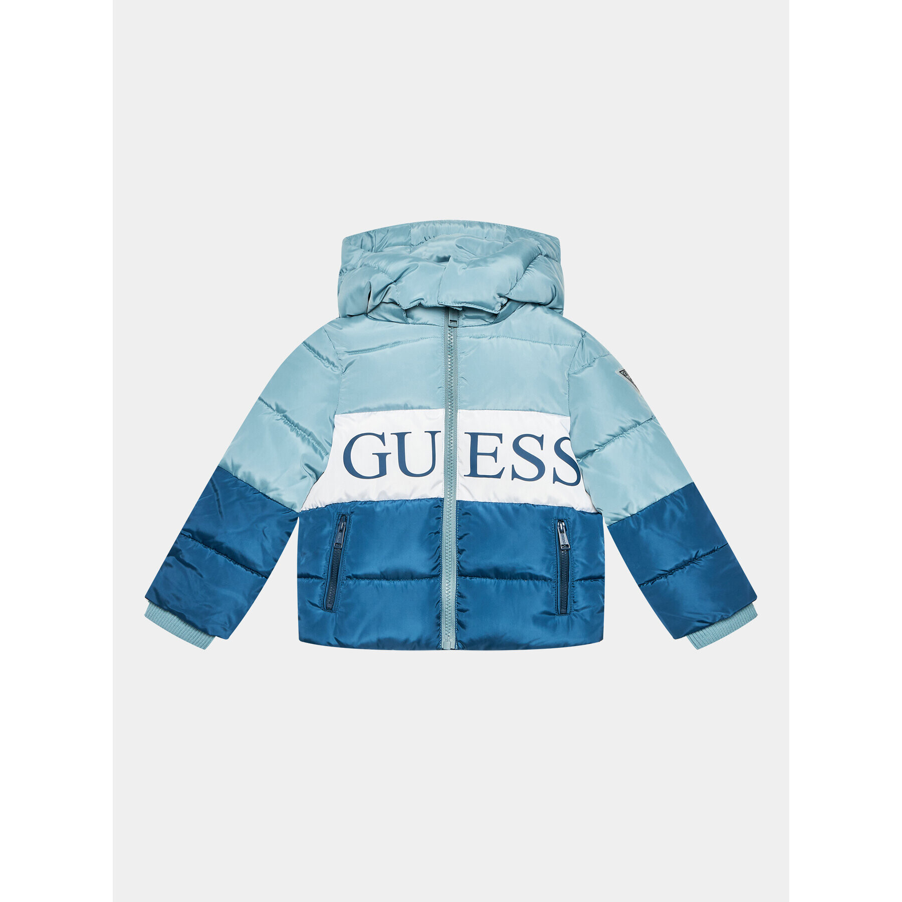 Guess Pehelykabát N3BL02 WB240 Kék Regular Fit - Pepit.hu