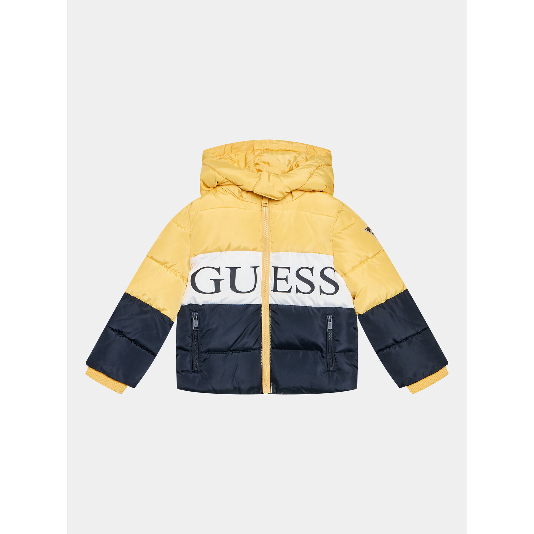 Guess Pehelykabát N3BL02 WB240 Sárga Regular Fit - Pepit.hu