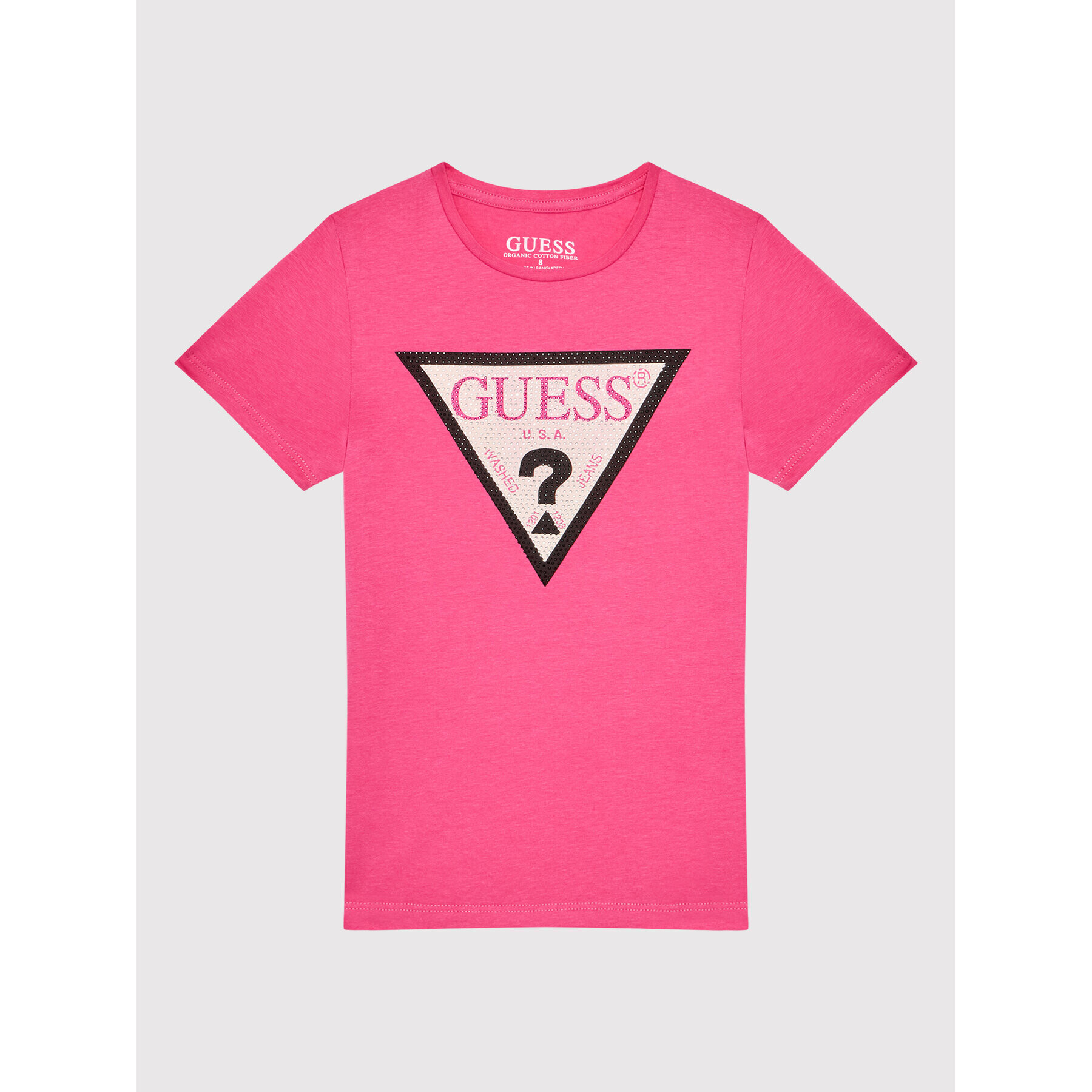 Guess Póló J1YI35 K6YW1 Rózsaszín Regular Fit - Pepit.hu