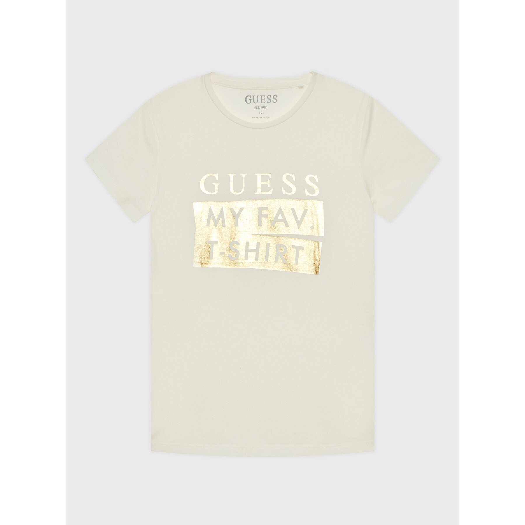 Guess Póló J2BI02 J1313 Fehér Regular Fit - Pepit.hu