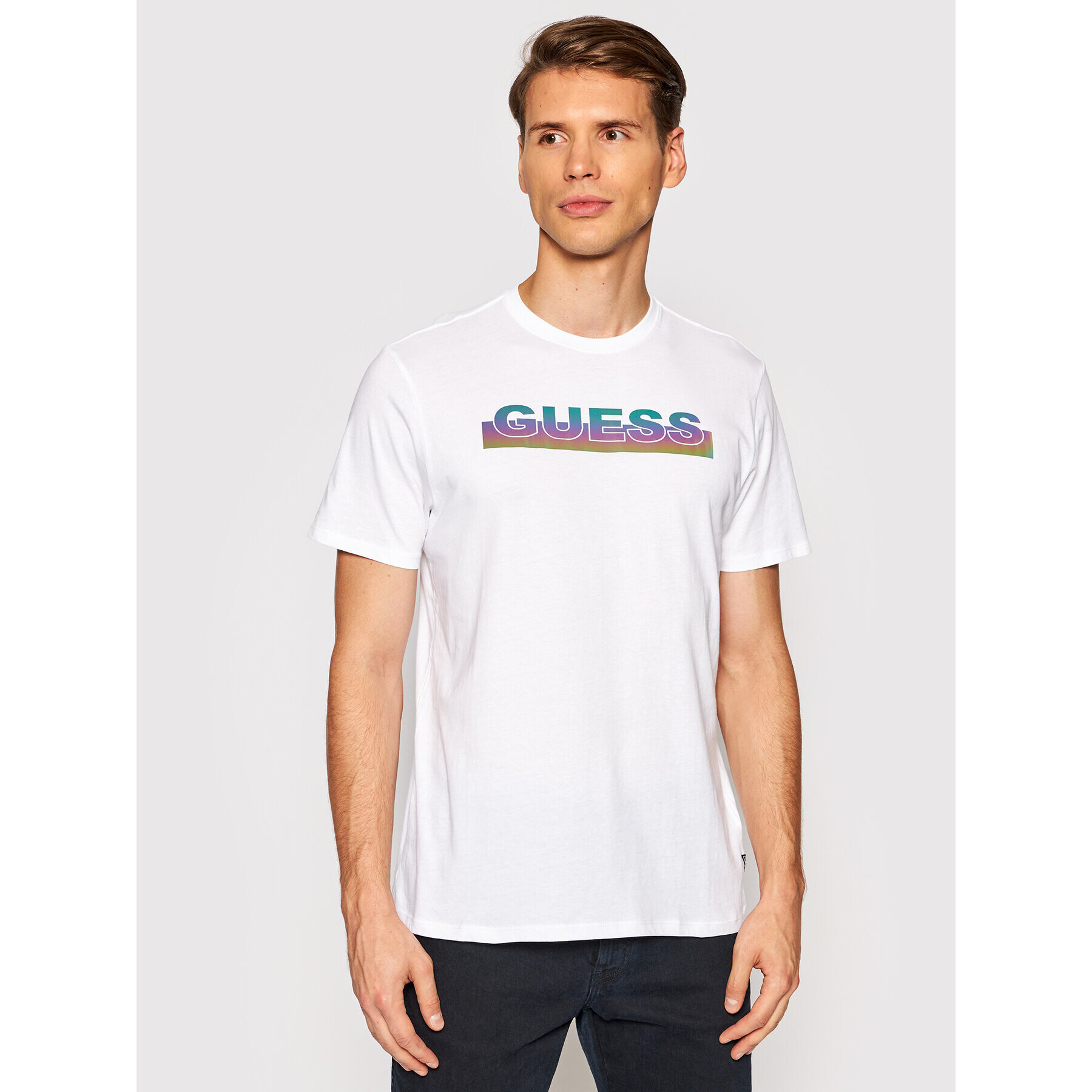 Guess Póló MBBI40 KAVR0 Fehér Regular Fit - Pepit.hu