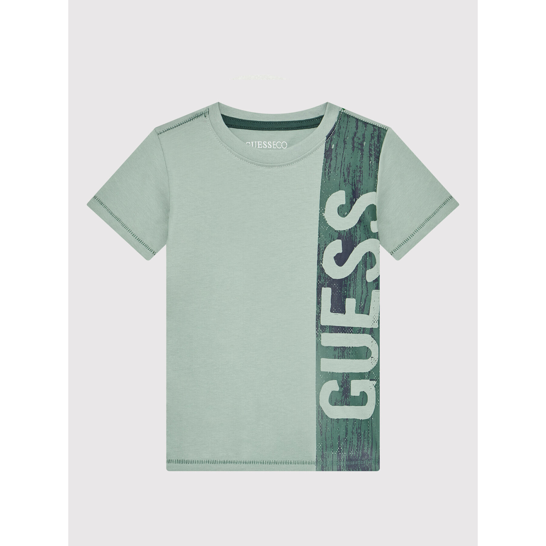 Guess Póló N2YI19 K8HM0 Zöld Regular Fit - Pepit.hu