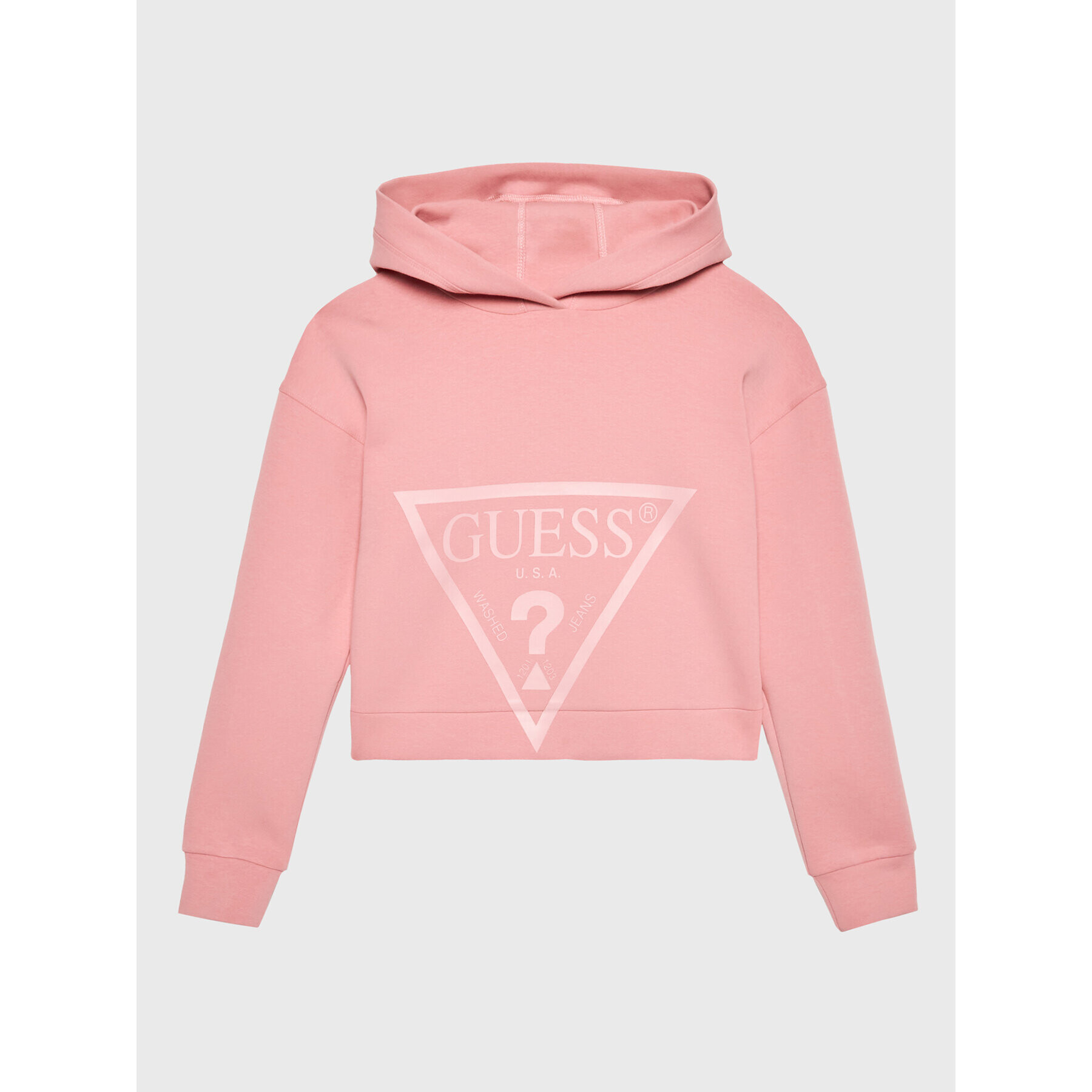 Guess Pulóver J2BQ35 FL03S Rózsaszín Relaxed Fit - Pepit.hu