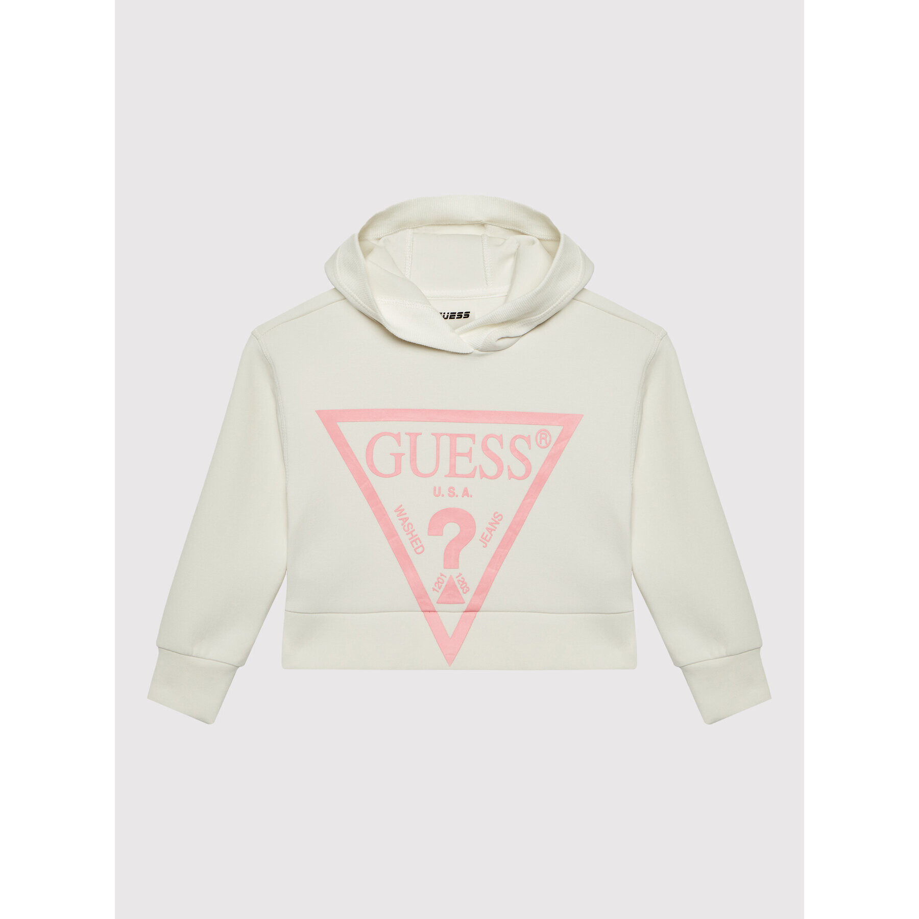 Guess Pulóver J2RQ22 KAMN2 Fehér Regular Fit - Pepit.hu