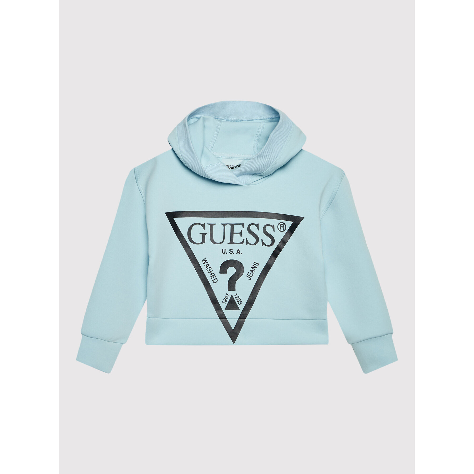 Guess Pulóver J2RQ22 KAMN2 Kék Regular Fit - Pepit.hu