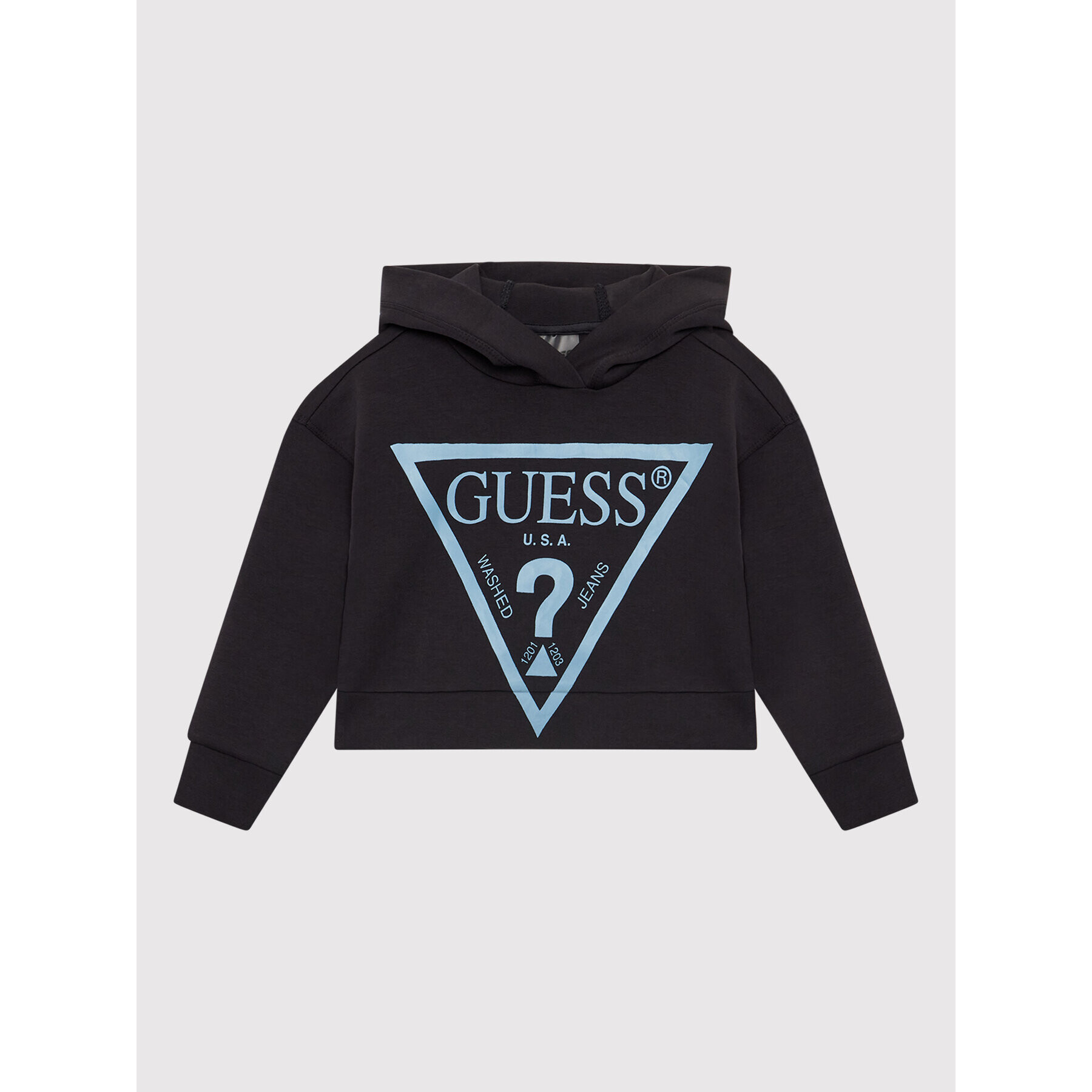 Guess Pulóver J2YQ23 FL03S Sötétkék Regular Fit - Pepit.hu