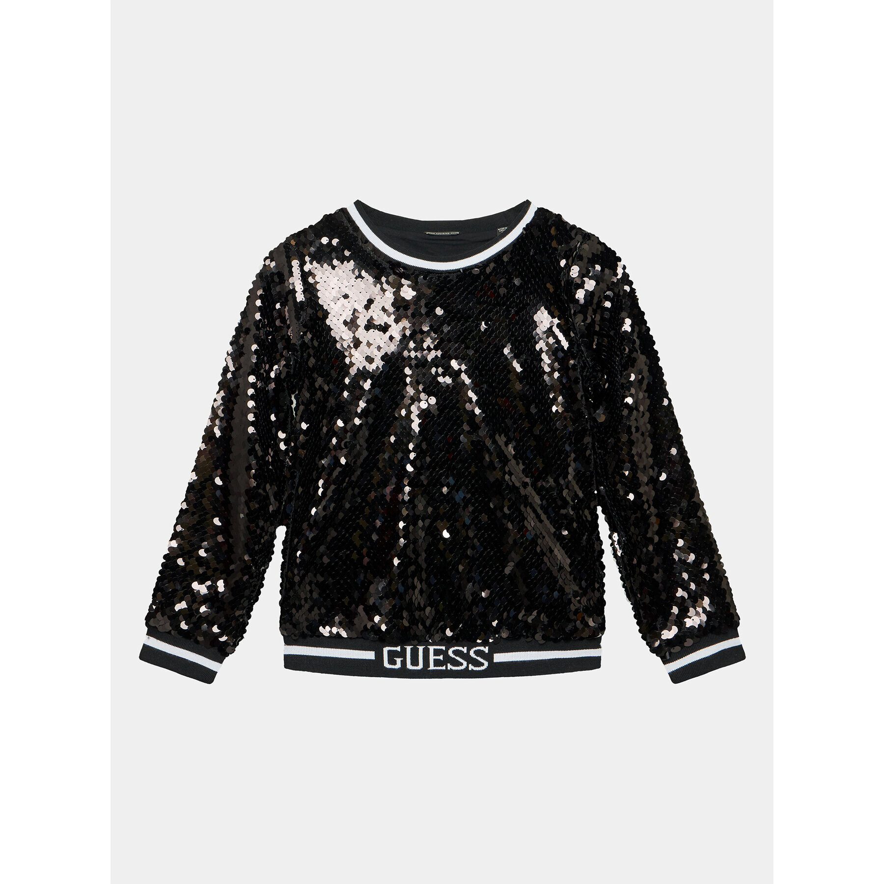 Guess Pulóver J3BQ27 WEXY0 Fekete Regular Fit - Pepit.hu