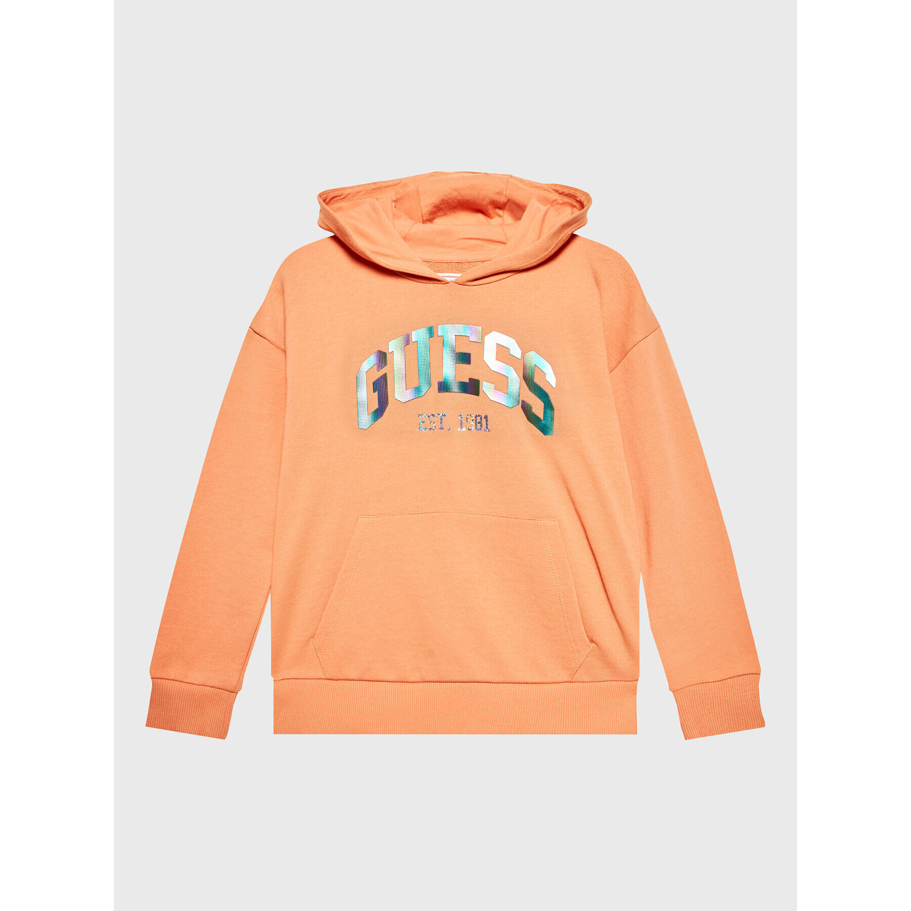 Guess Pulóver J3RQ01 KA6R0 Narancssárga Regular Fit - Pepit.hu