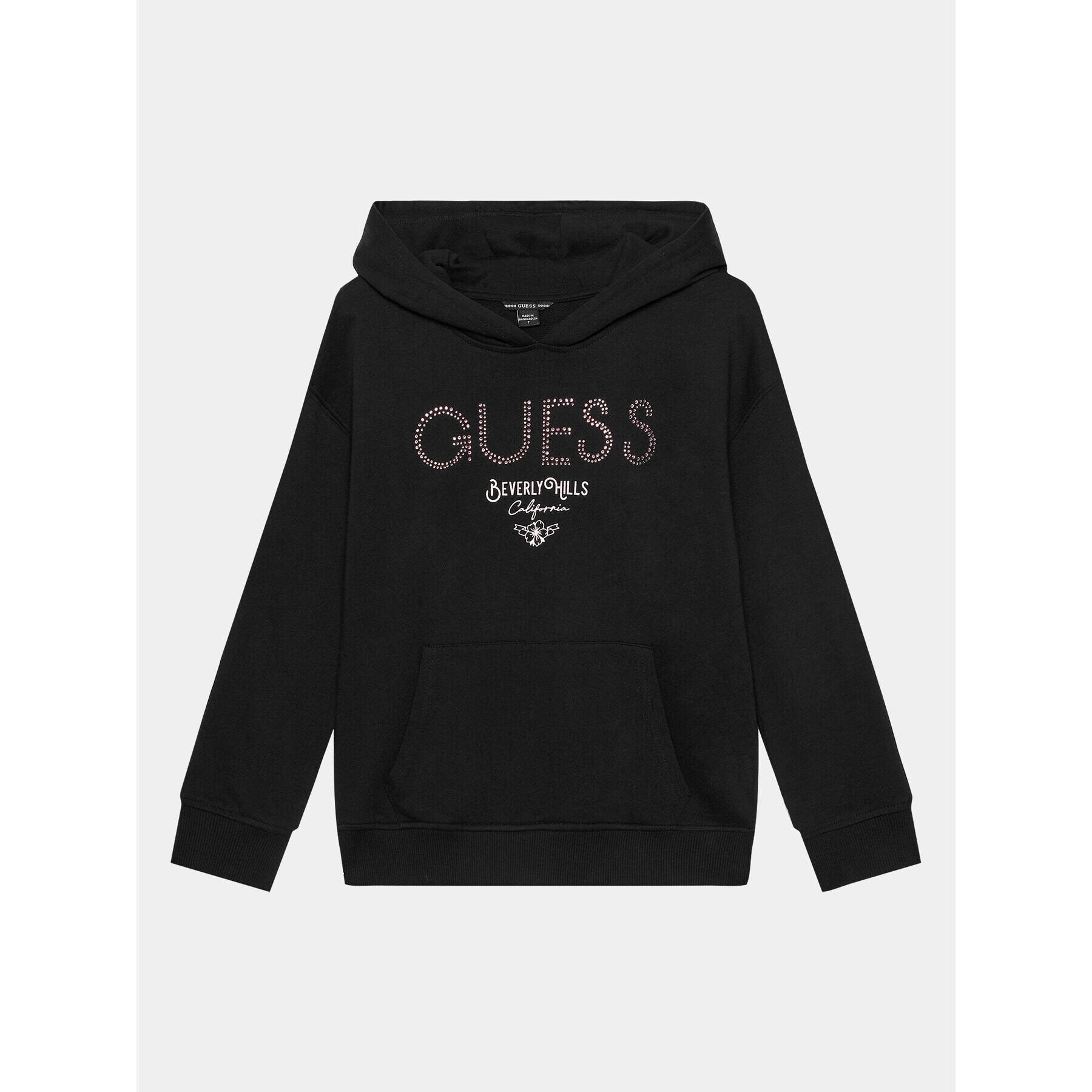 Guess Pulóver J4RQ03 KA6R4 Fekete Regular Fit - Pepit.hu