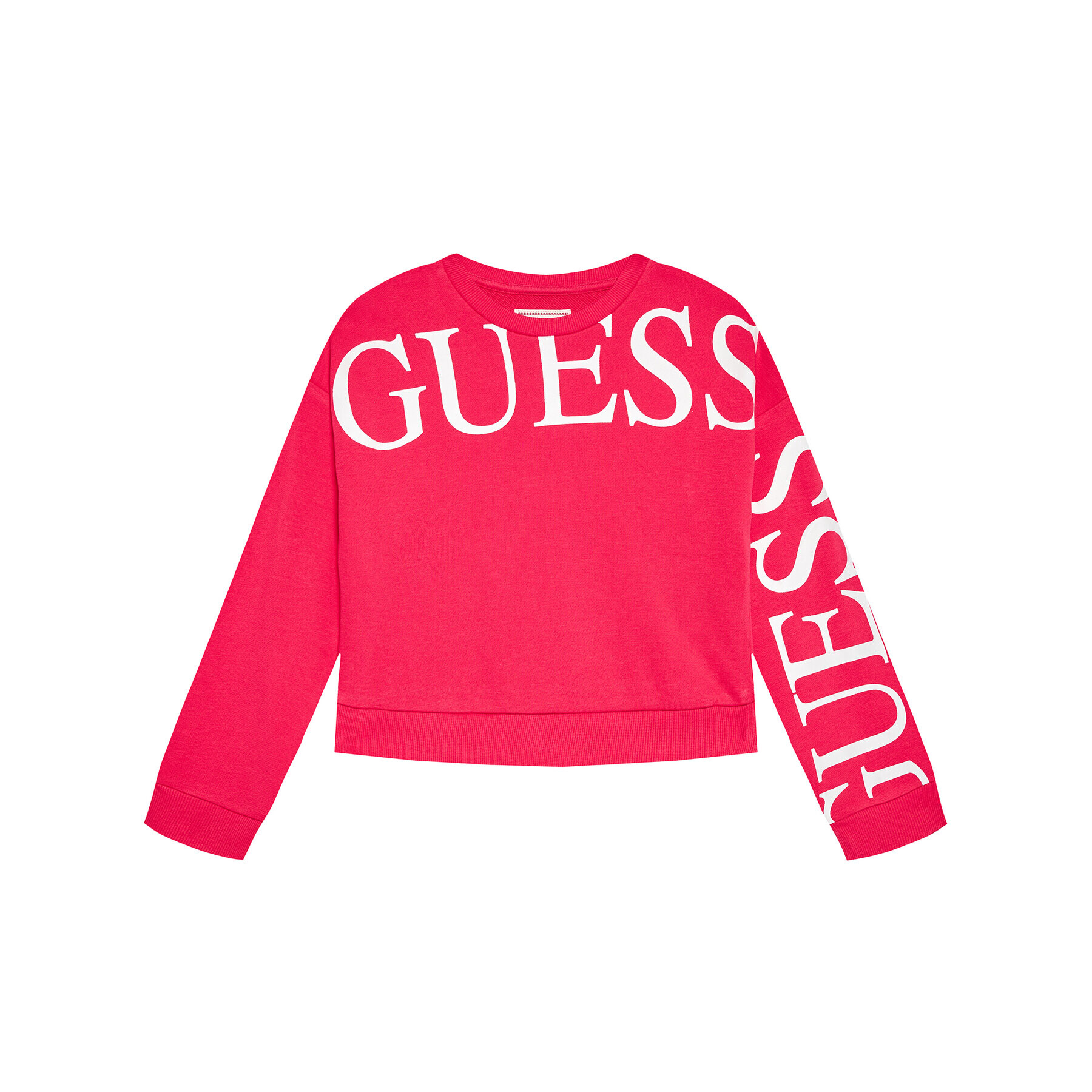 Guess Pulóver J93Q04 K8ZT0 Rózsaszín Regular Fit - Pepit.hu