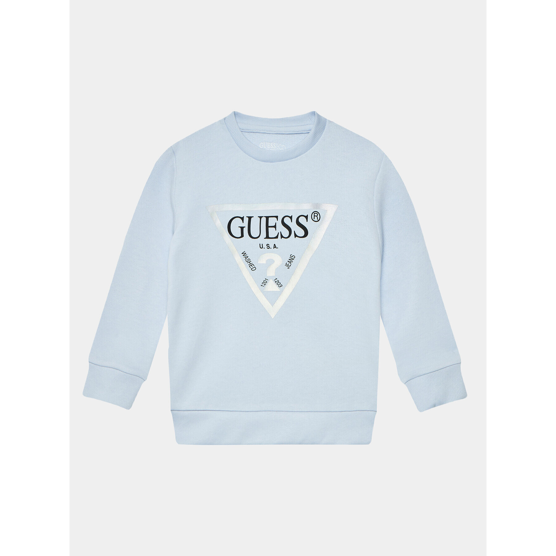 Guess Pulóver K74Q12 KAUG0 Kék Regular Fit - Pepit.hu