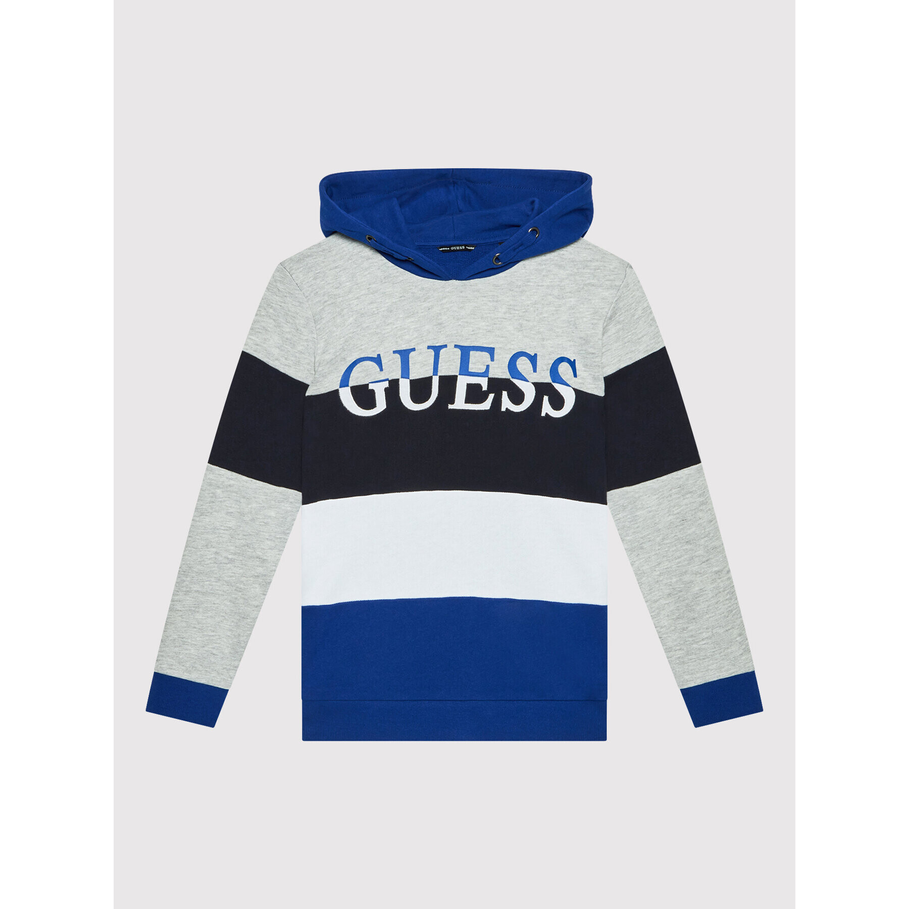 Guess Pulóver L2RQ00 KA6R0 Kék Regular Fit - Pepit.hu