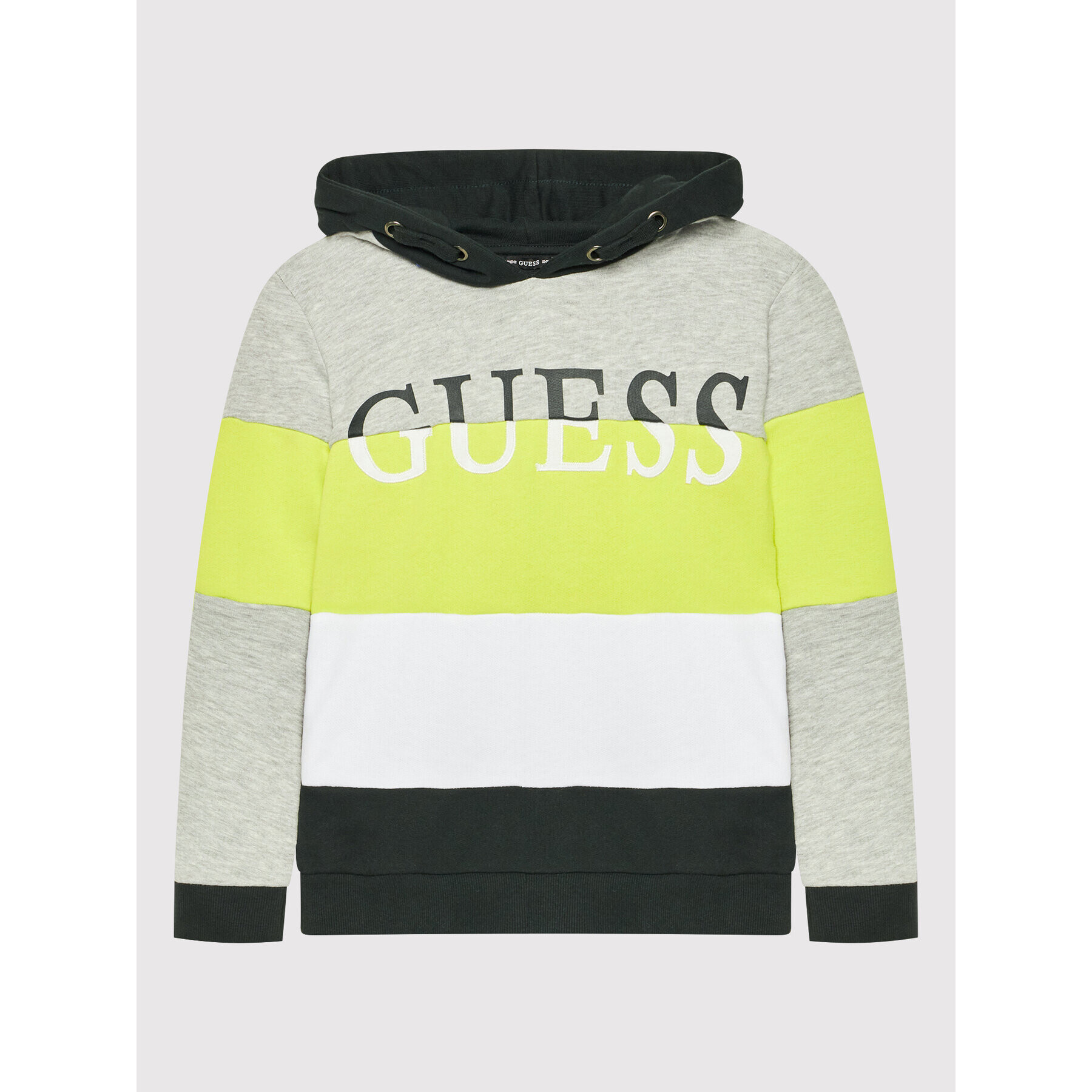 Guess Pulóver L2RQ00 KA6R0 Szürke Regular Fit - Pepit.hu