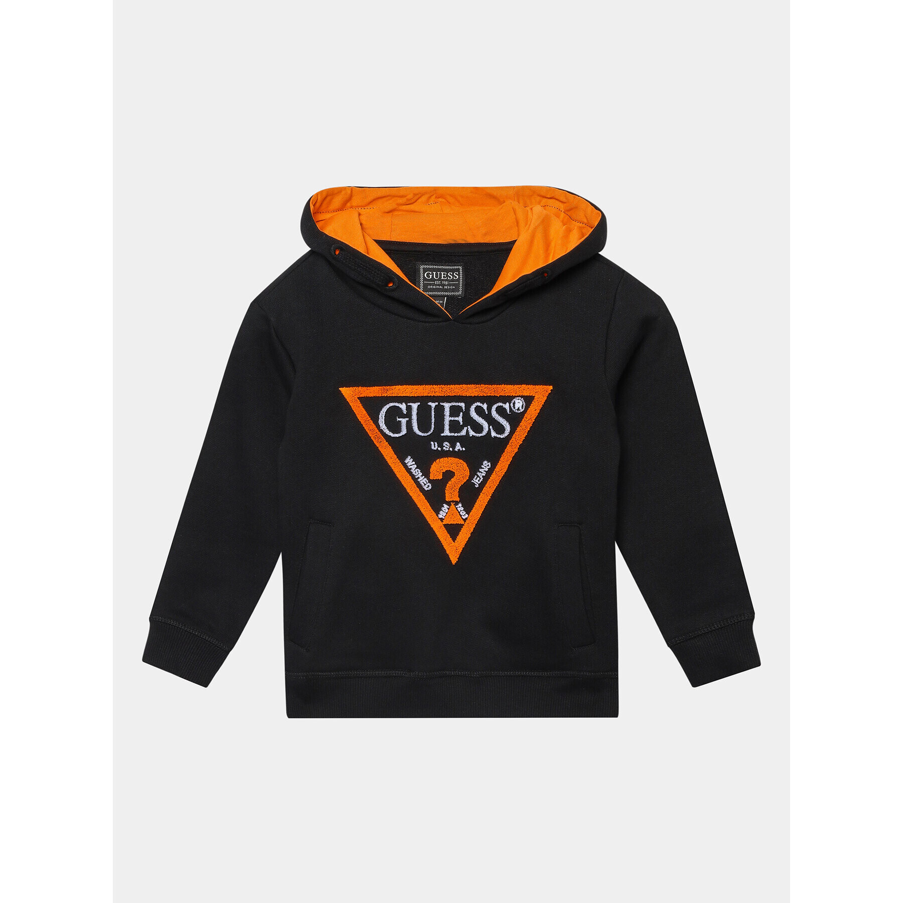 Guess Pulóver L3YQ04 KAD73 Fekete Regular Fit - Pepit.hu