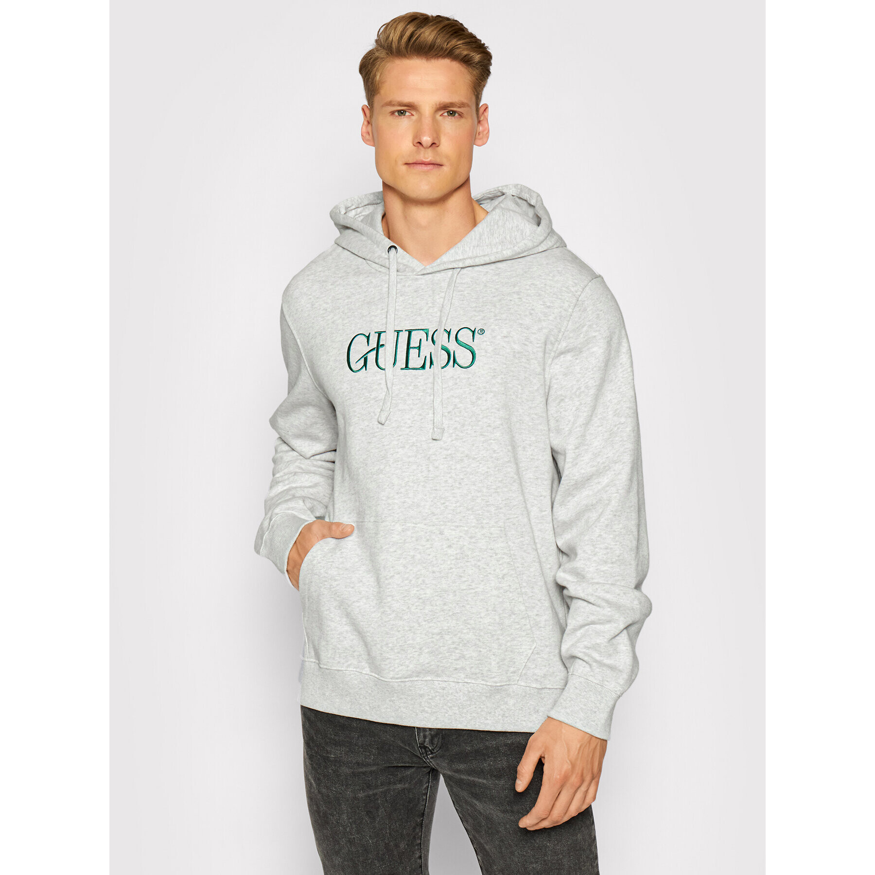 Guess Pulóver M0GQ31 R9YH0 Bézs Regular Fit - Pepit.hu