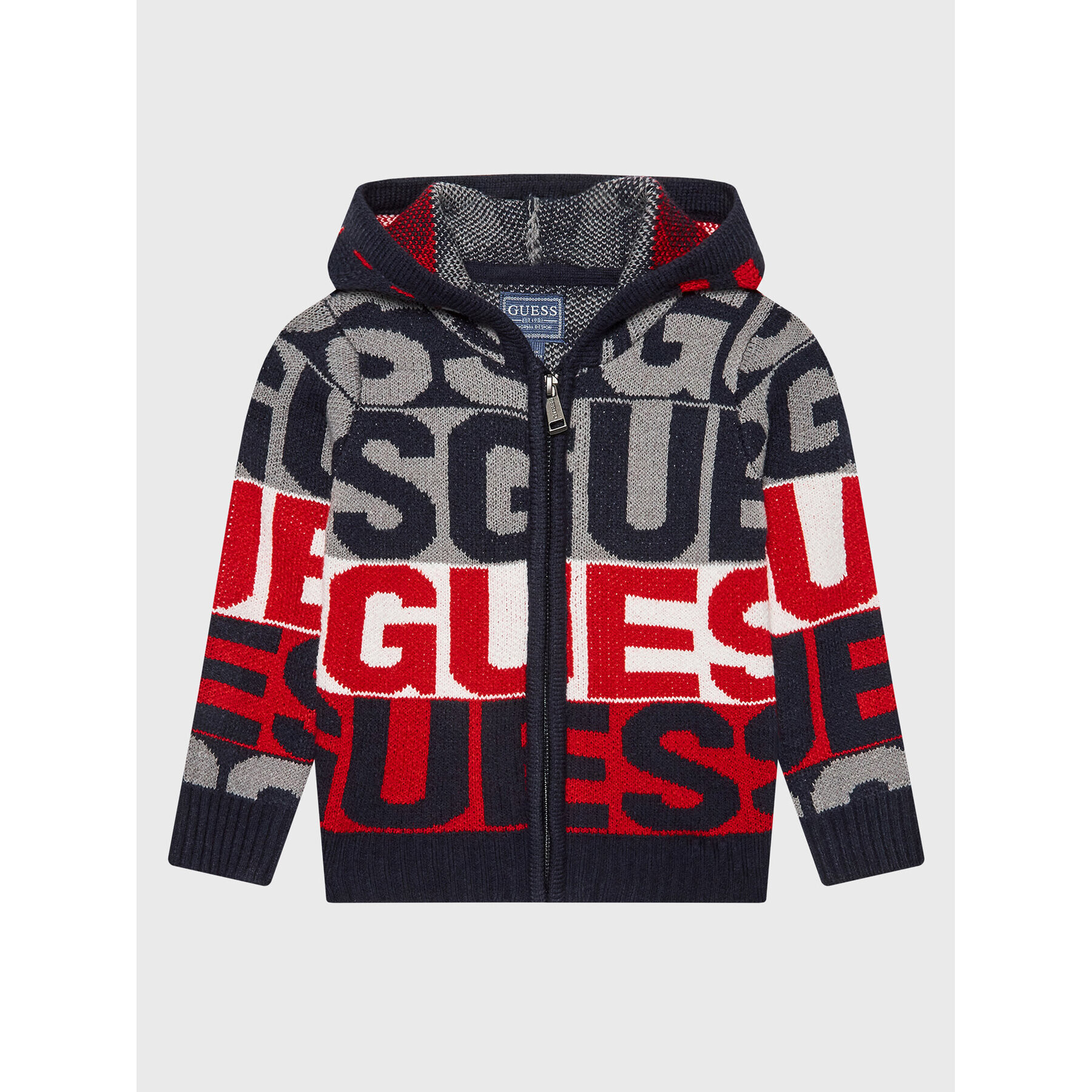 Guess Pulóver N2BR02 Z32N0 Színes Regular Fit - Pepit.hu