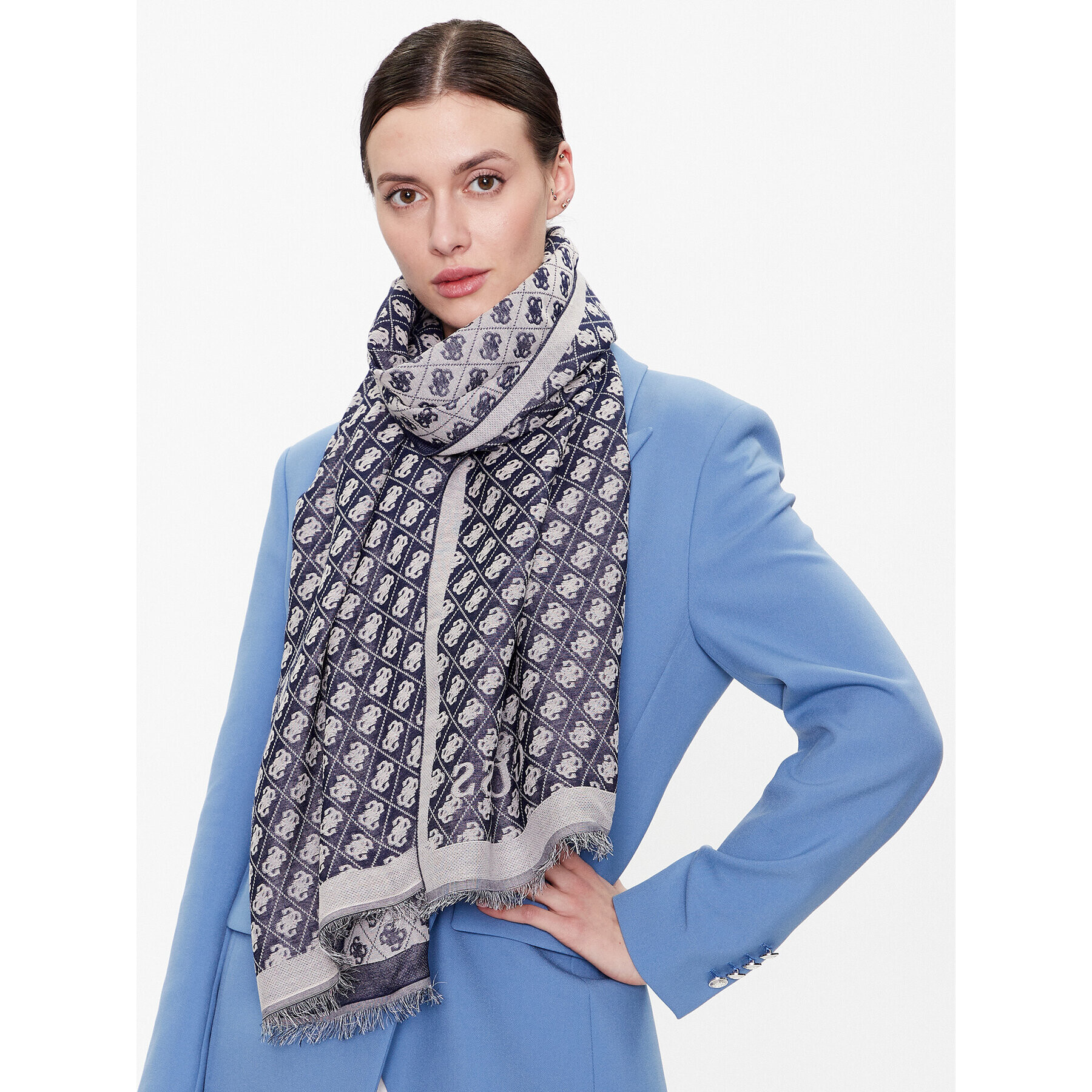 Guess Sál Katey Scarves AW9231 POL03 Sötétkék - Pepit.hu