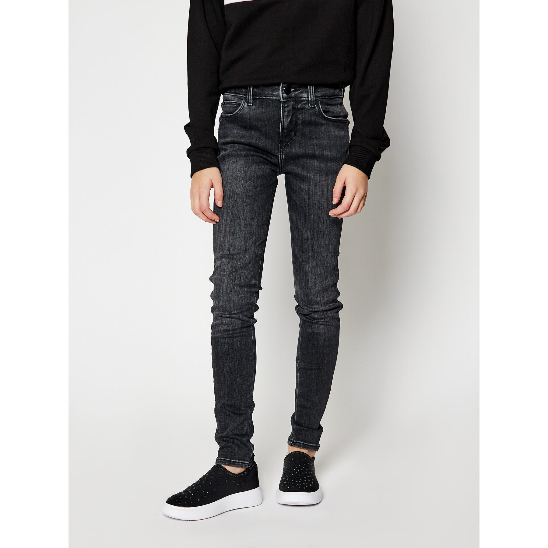 Guess Skinny Fit Farmer J0BA17 D465A Szürke Skinny Fit - Pepit.hu