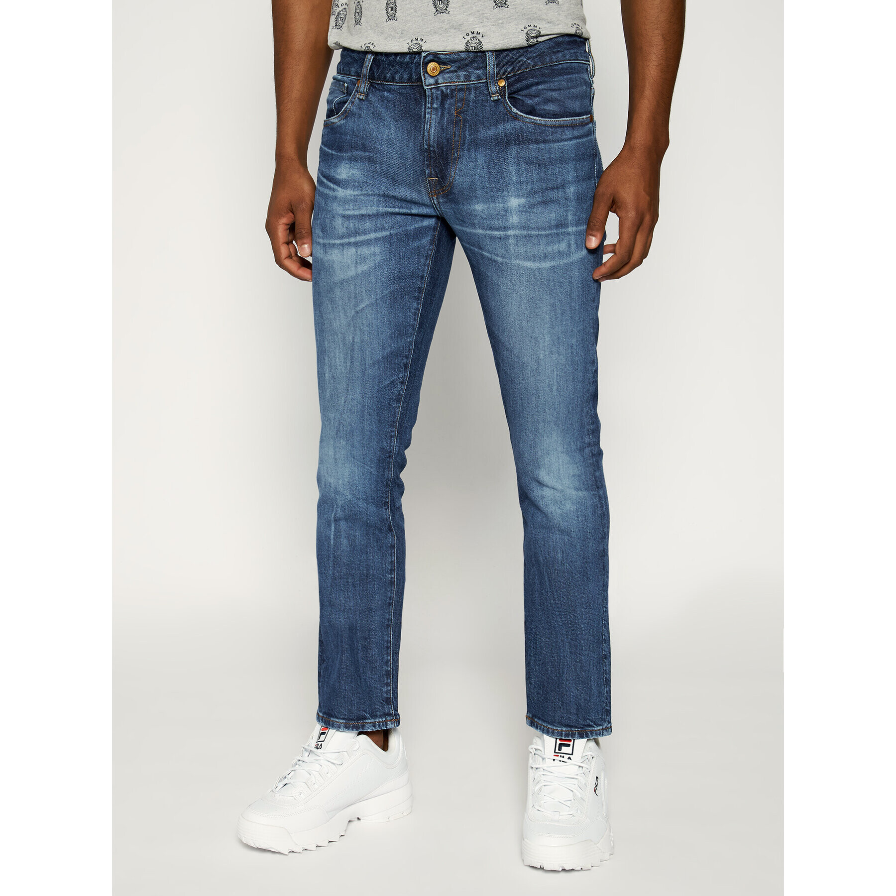 Guess Slim Fit farmer M92AN2 D3HU1 Kék Slim Fit - Pepit.hu