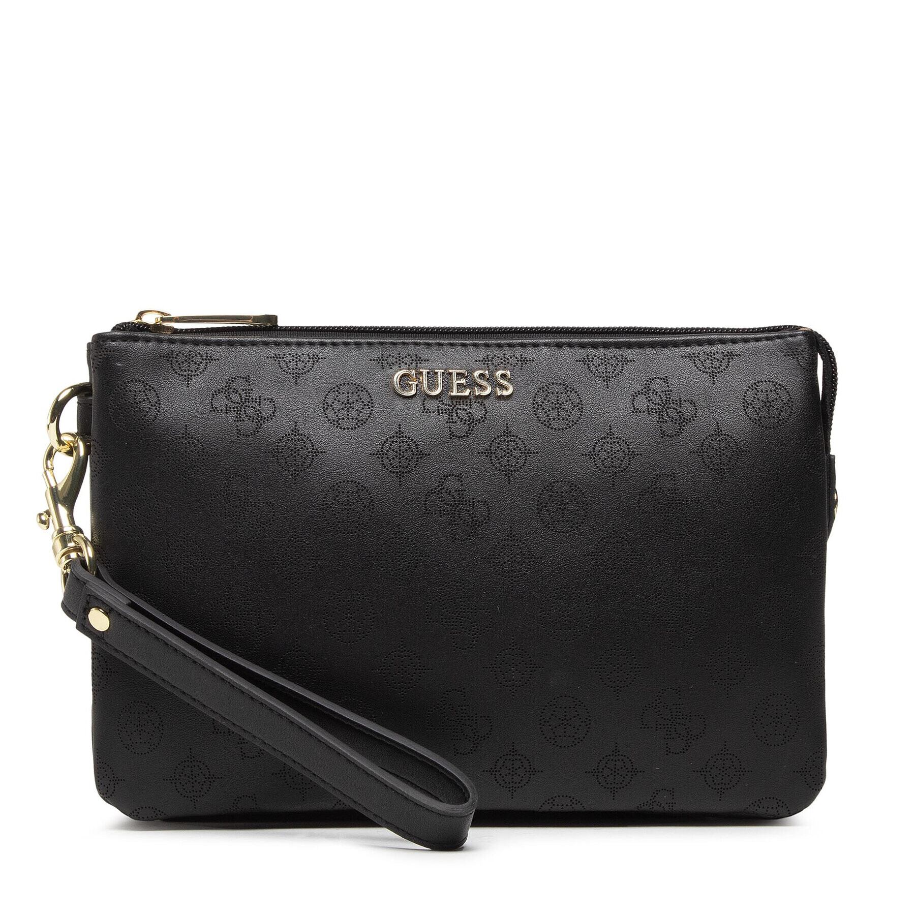 Guess Smink táska Jacaline Three Pouch PWJACA P2220 Fekete - Pepit.hu