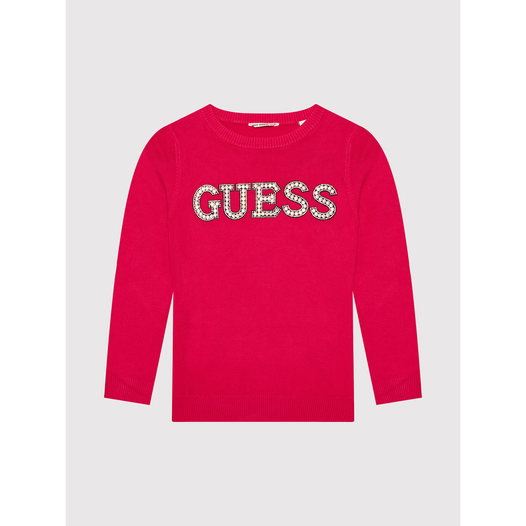 Guess Sweater J1YR07 Z2NQ0 Rózsaszín Regular Fit - Pepit.hu