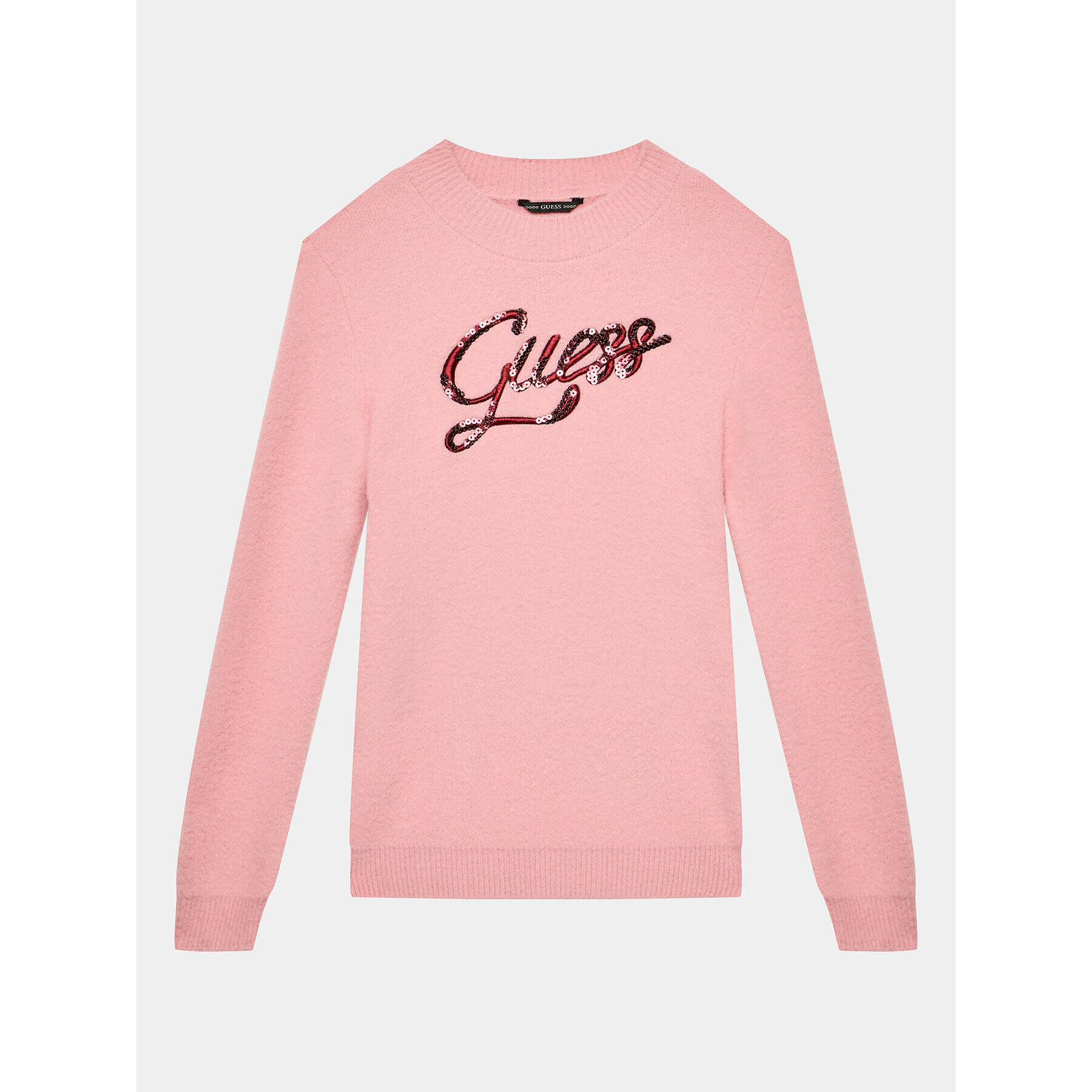 Guess Sweater J3BR06 Z2YA0 Rózsaszín Regular Fit - Pepit.hu