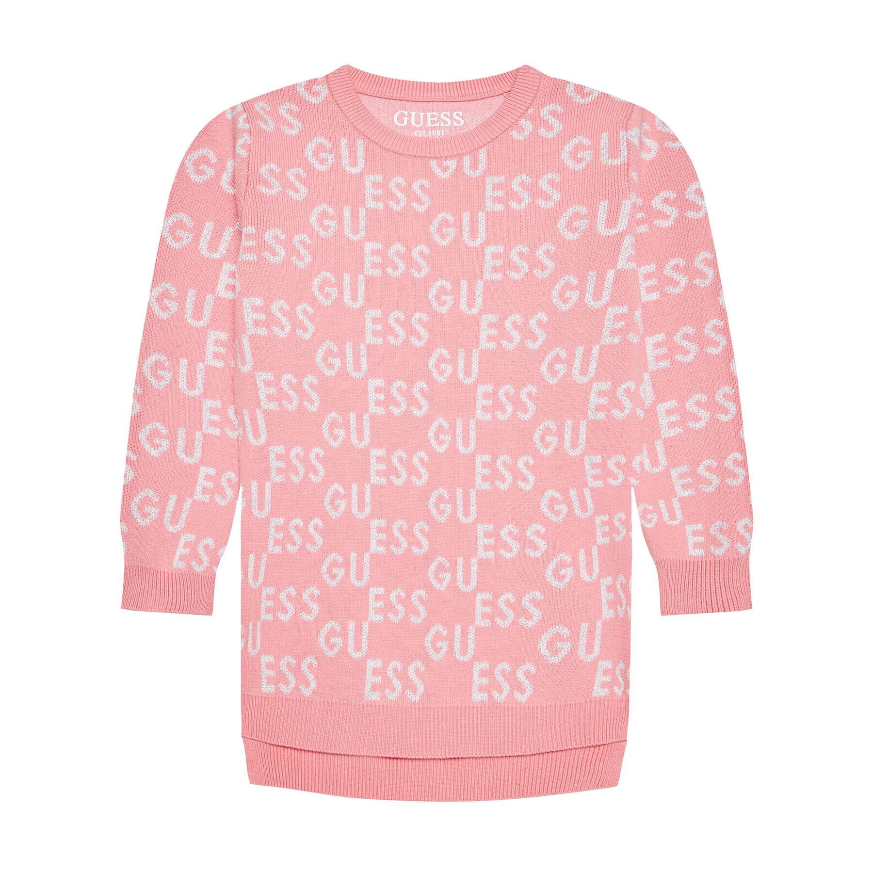 Guess Sweater K1YK04Z2S50 Rózsaszín Regular Fit - Pepit.hu