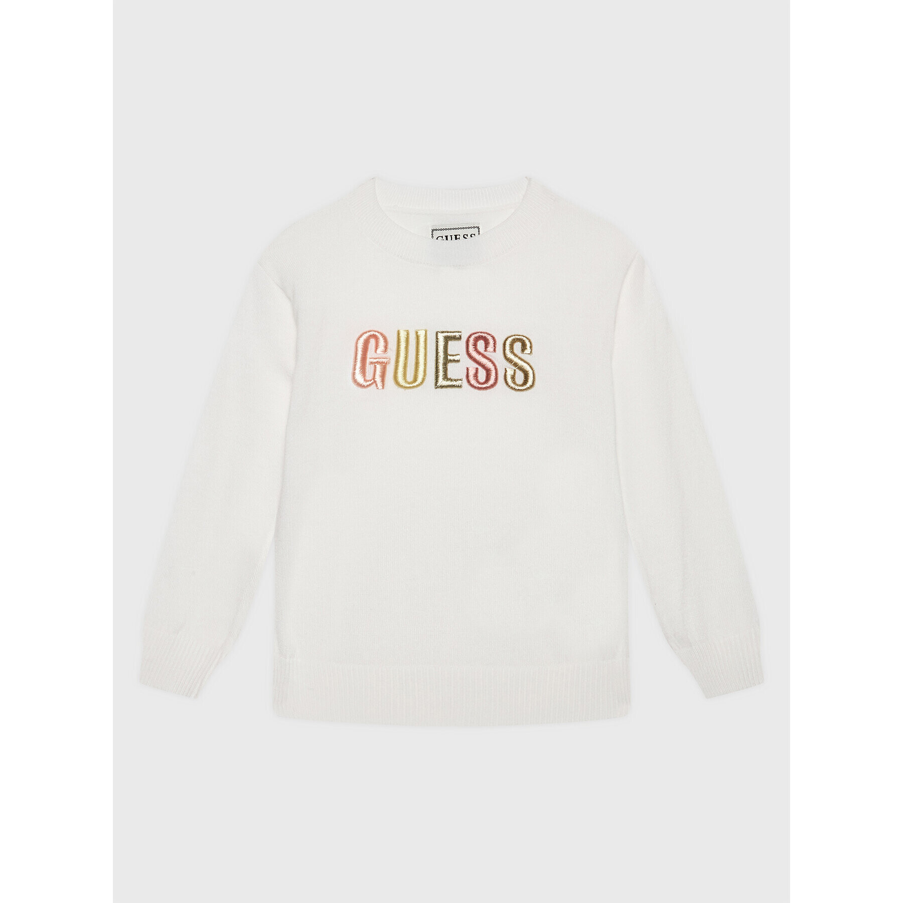 Guess Sweater K3GR00 Z36I0 Fehér Regular Fit - Pepit.hu