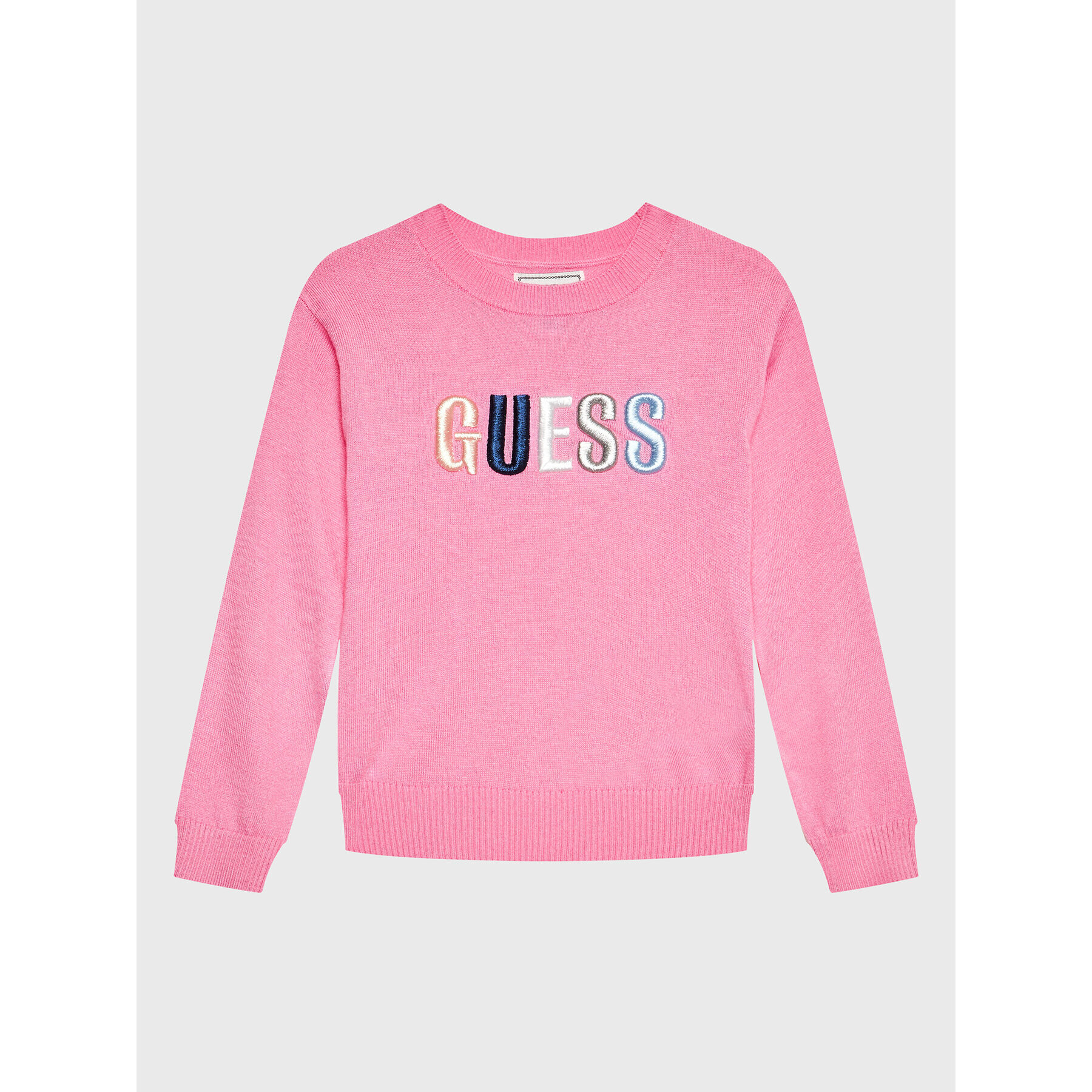 Guess Sweater K3GR00 Z36I0 Rózsaszín Regular Fit - Pepit.hu