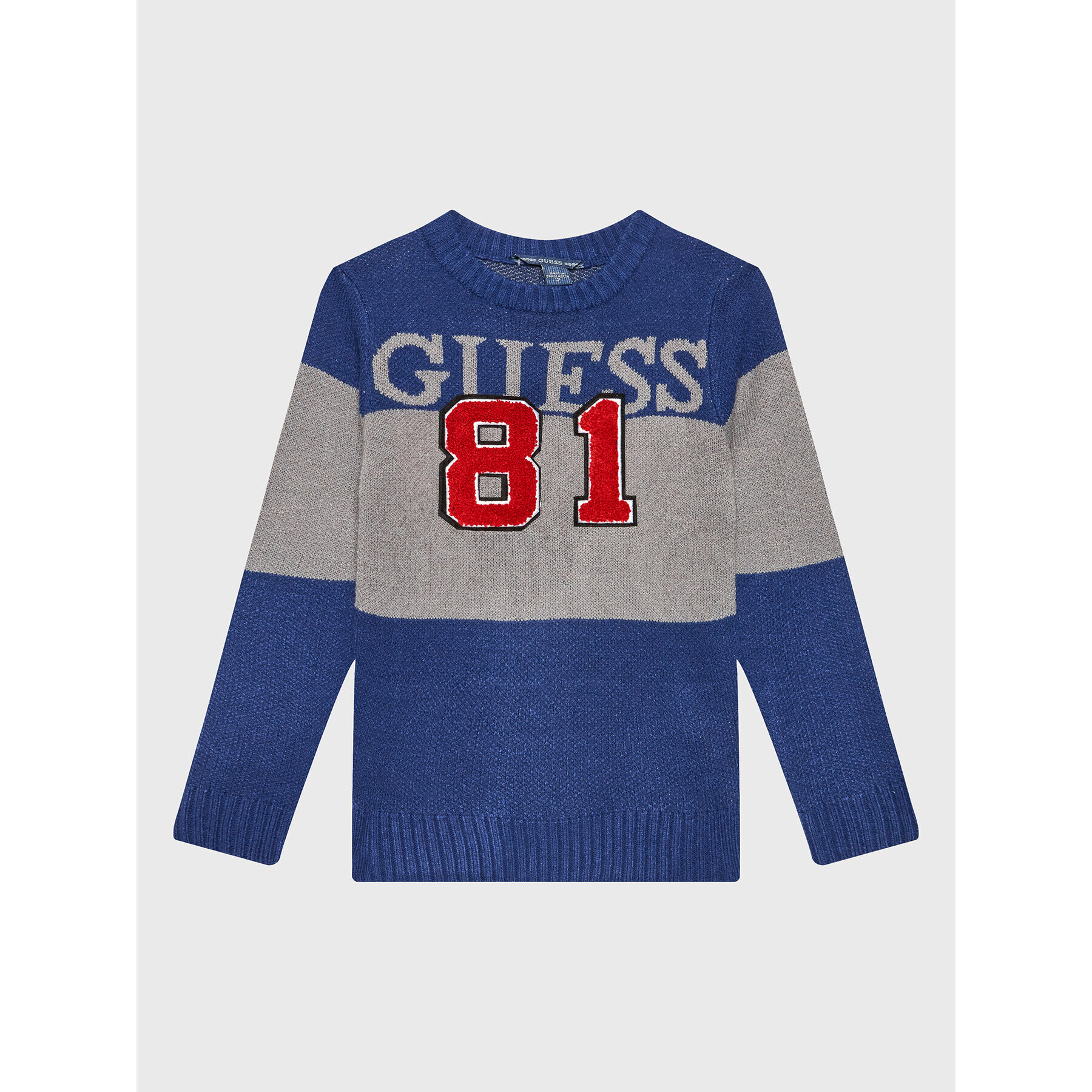 Guess Sweater L2BR12 Z32N0 Kék Regular Fit - Pepit.hu