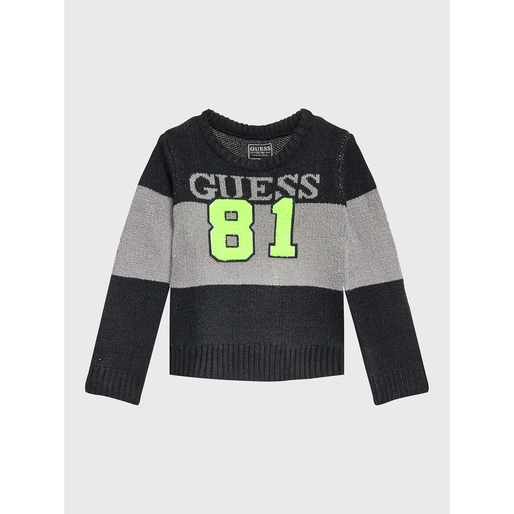 Guess Sweater N2BR01 Z32N0 Fekete Regular Fit - Pepit.hu