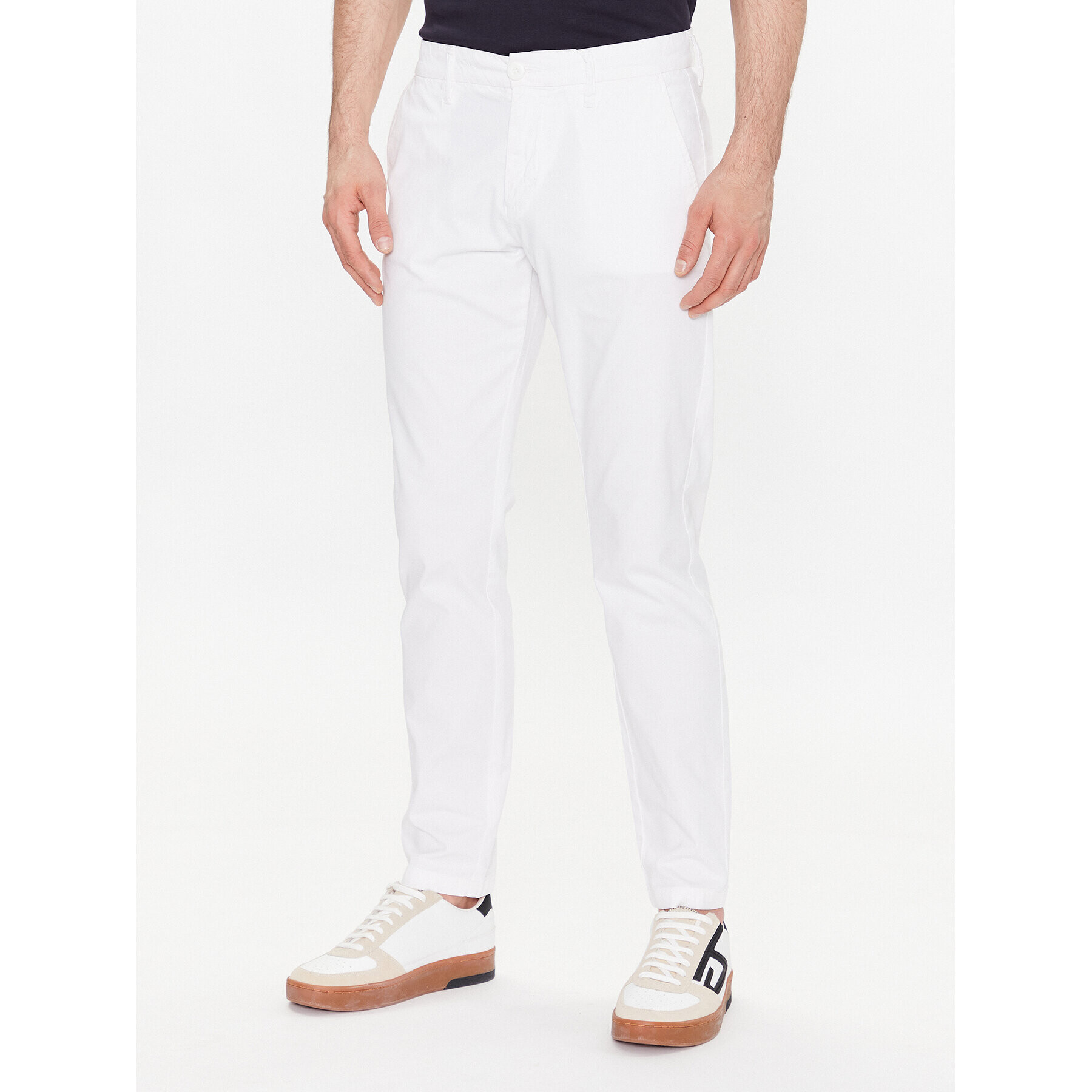 Guess Szövet nadrág Myron M3GB26 WFBW3 Fehér Slim Fit - Pepit.hu