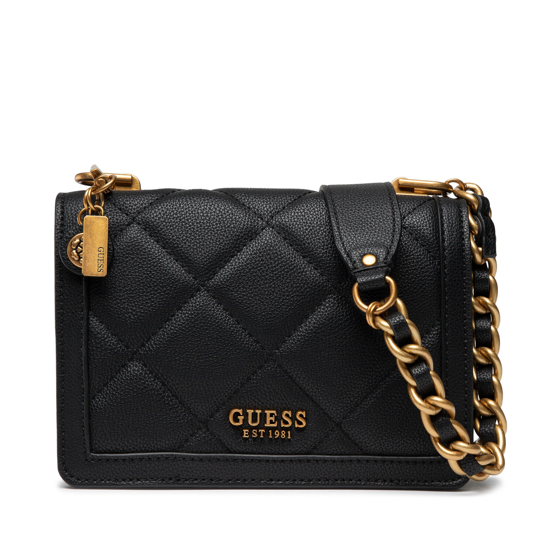 Guess Táska Abey Crossbody Flap HWQB85 58210 Fekete - Pepit.hu