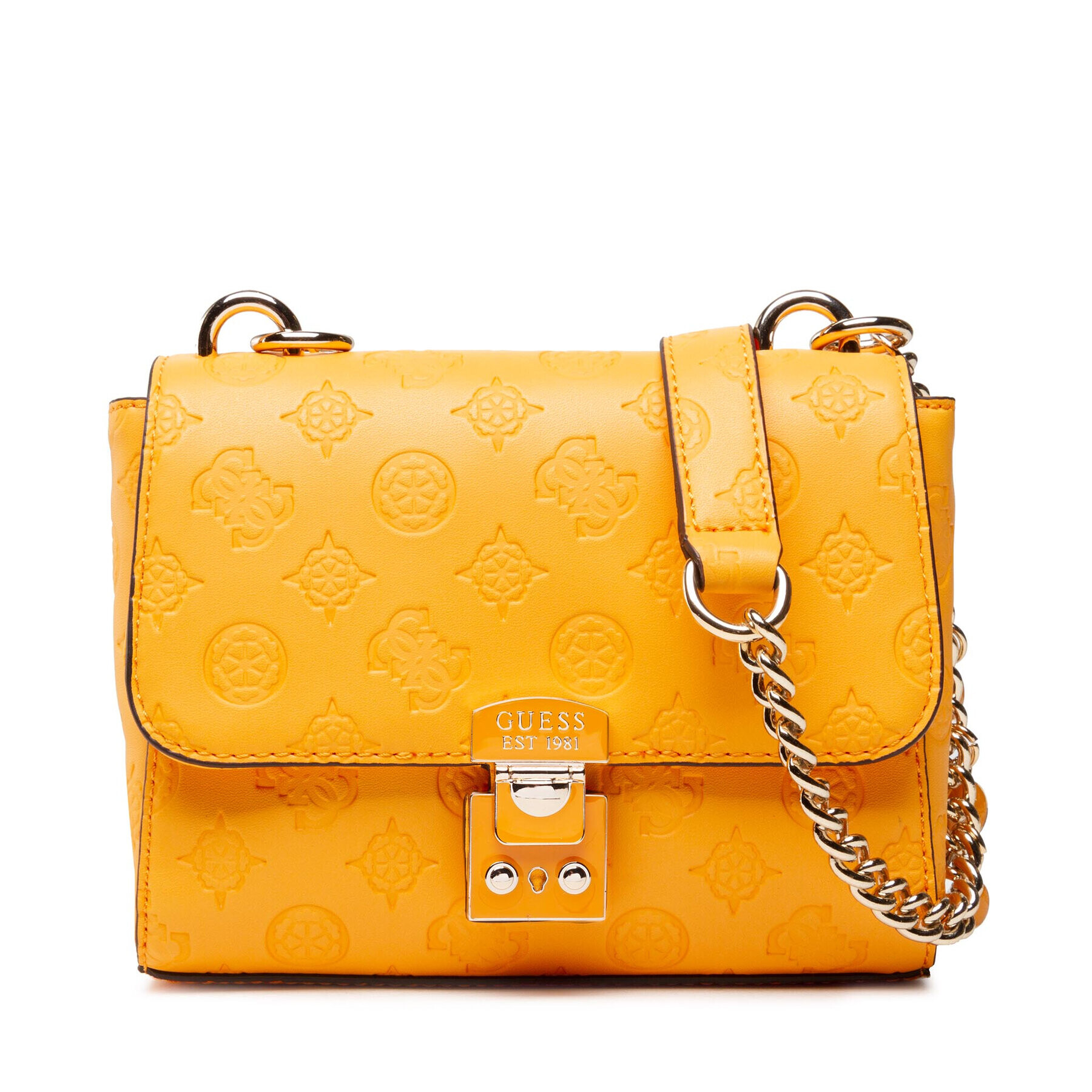 Guess Táska Carlson Mini Crossbody Flap HWPG83 98780 Narancssárga - Pepit.hu