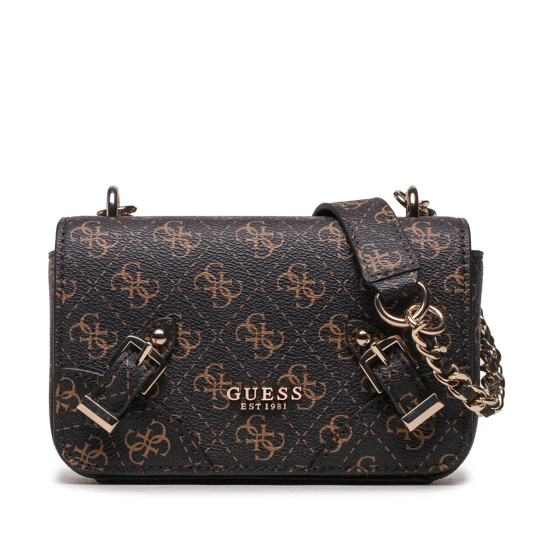 Guess Táska Didi (QG) Mini Bags HWQG87 44780 Barna - Pepit.hu