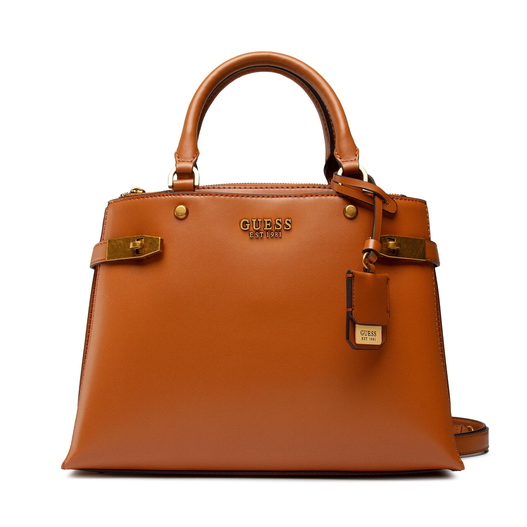 Guess Táska Zadie Girlfriend Satchel HWVB84 15060 Barna - Pepit.hu