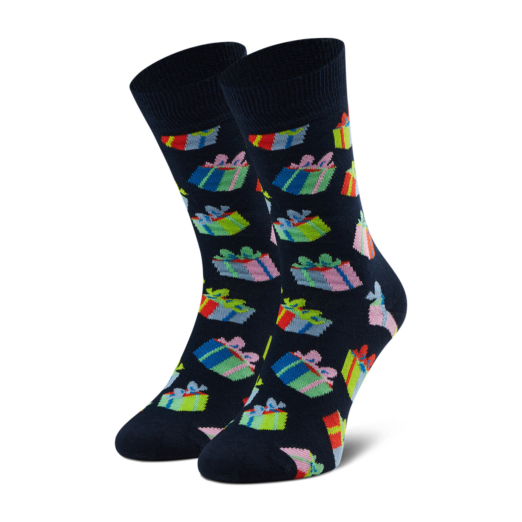 Happy Socks Unisex Magasszárú Zokni BGS01-6500 Sötétkék - Pepit.hu