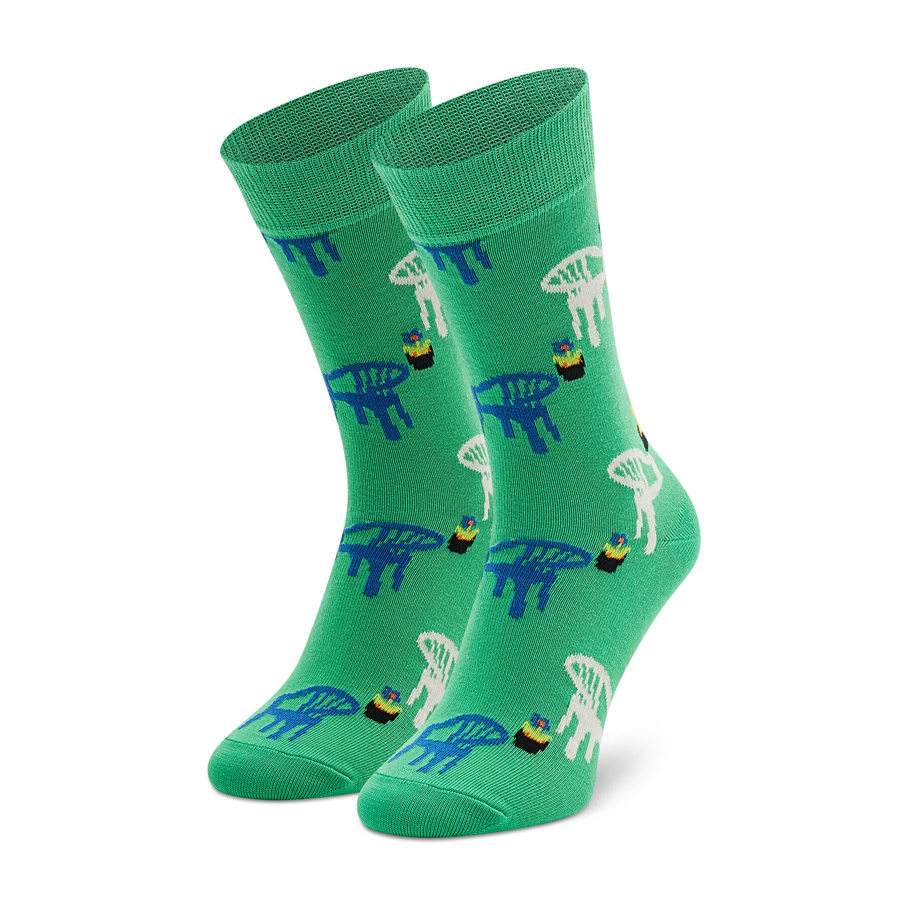 Happy Socks Unisex Magasszárú Zokni -BLC01 Zöld - Pepit.hu