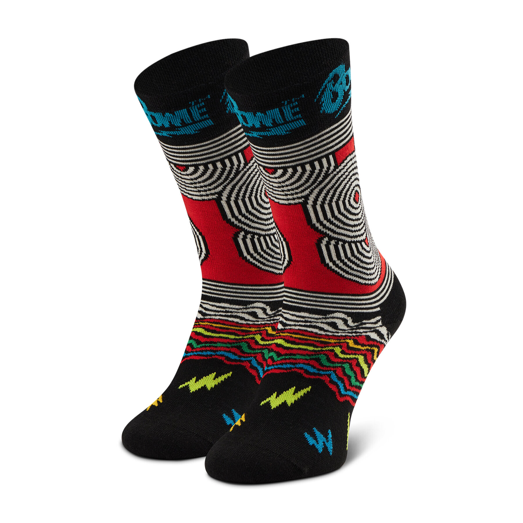 Happy Socks Unisex Magasszárú Zokni BOW01-9301 Fekete - Pepit.hu