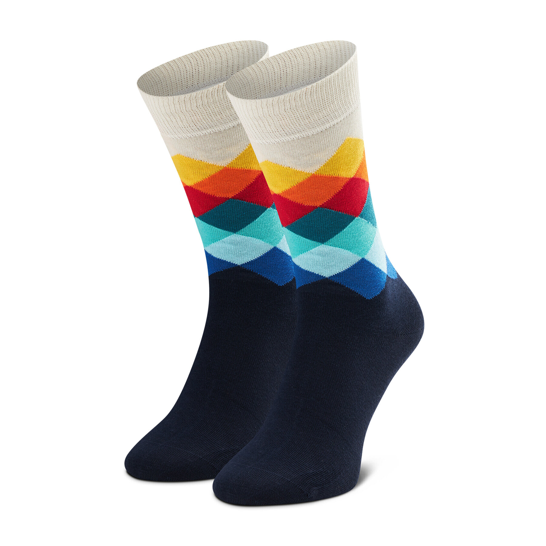 Happy Socks Unisex Magasszárú Zokni FD01-105 Színes - Pepit.hu