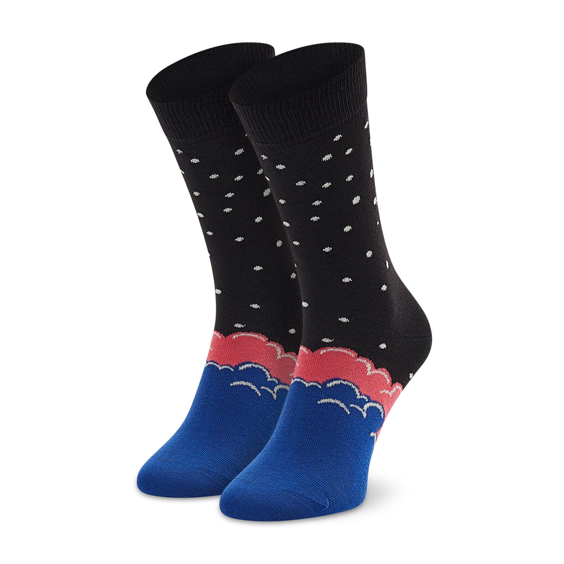 Happy Socks Unisex Magasszárú Zokni OTC01-9300 Fekete - Pepit.hu