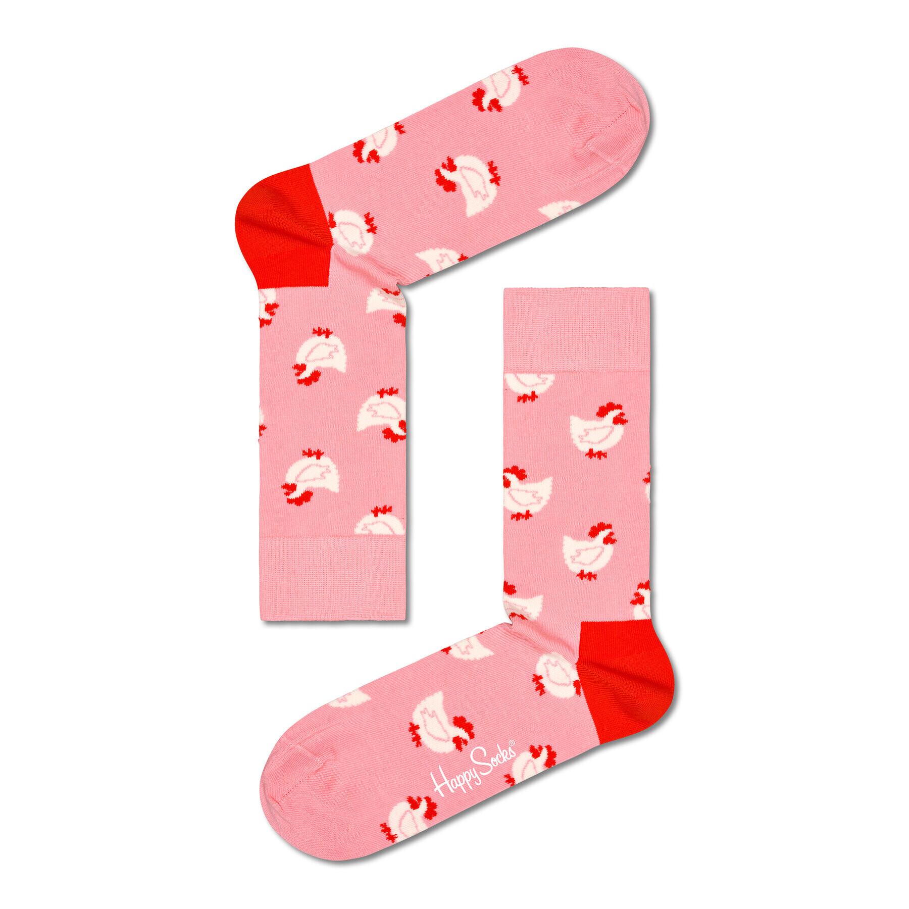 Happy Socks Unisex Magasszárú Zokni P000479 Rózsaszín - Pepit.hu